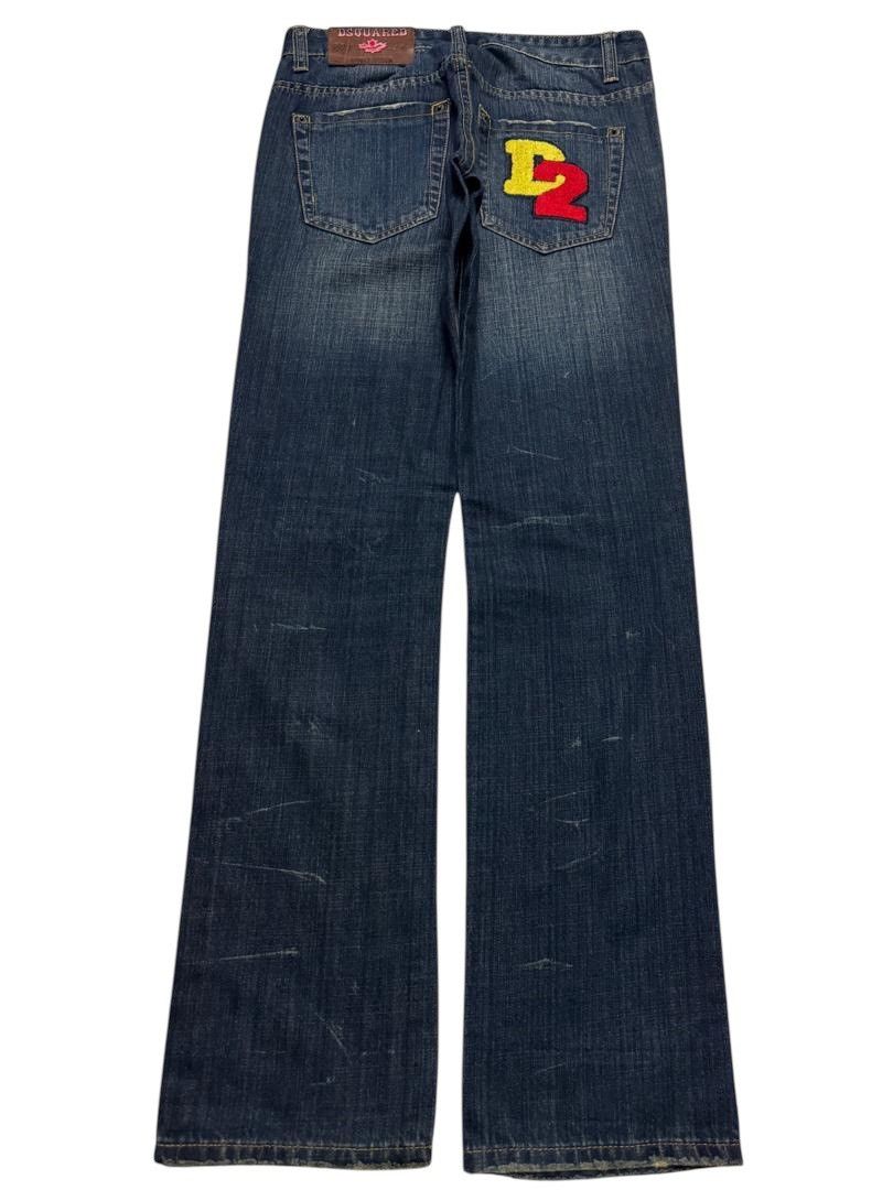 Japanese Brand 💥DSQUARED INSPIRED RUSTY MUDWASH DARK DENIM JEANS Size US 29 - 1 Thumbnail