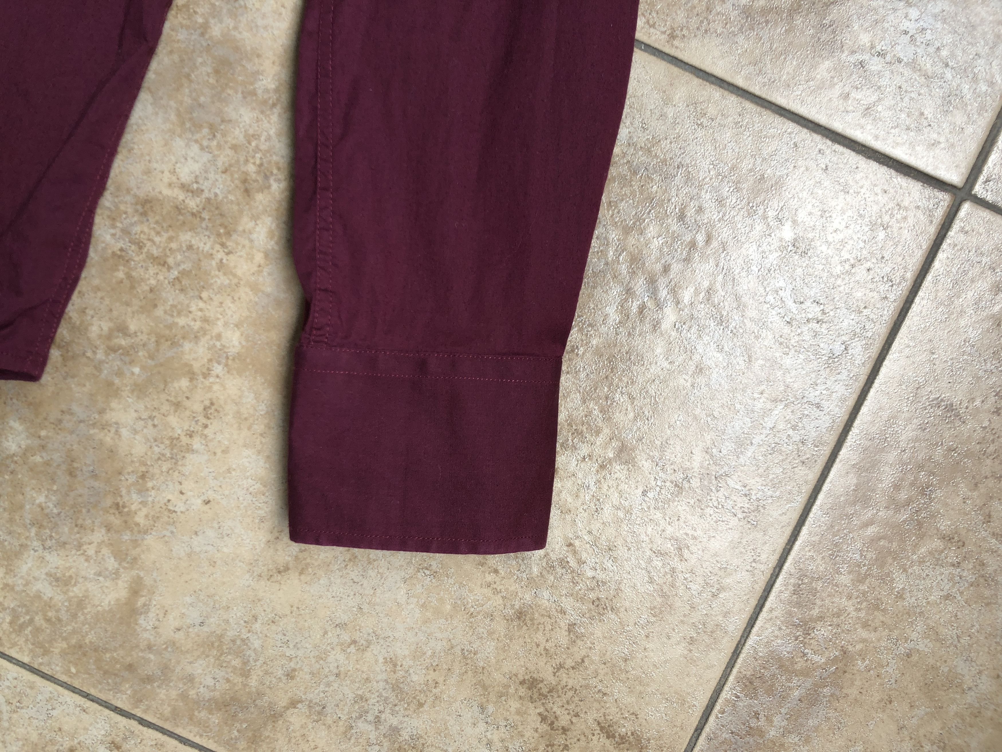 Dolce & Gabbana Dolce & Gabbana burgundy Long Sleeve Shirt Size US M / EU 48-50 / 2 - 7 Thumbnail