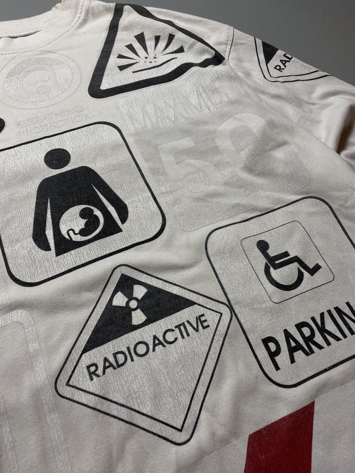 Vintage RARE❗️90s Chemical y2k long sleeve opium print Size US XL / EU 56 / 4 - 4 Thumbnail