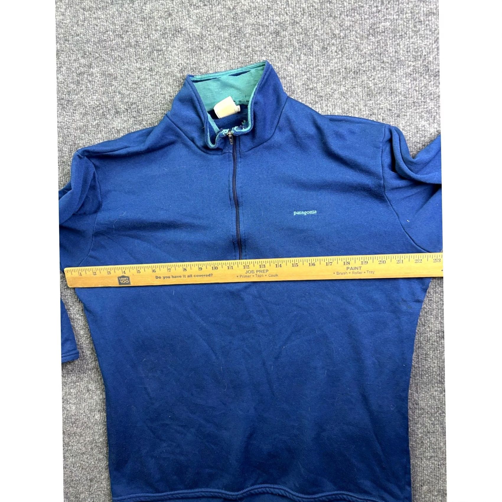 Patagonia VINTAGE Patagonia Capilene Quarter Zip Pullover Mens Large Blue Capilene Quarter Zip Pullover Mens L Blue Vintage Patagonia USA Made Size US L / EU 52-54 / 3 - 7 Thumbnail