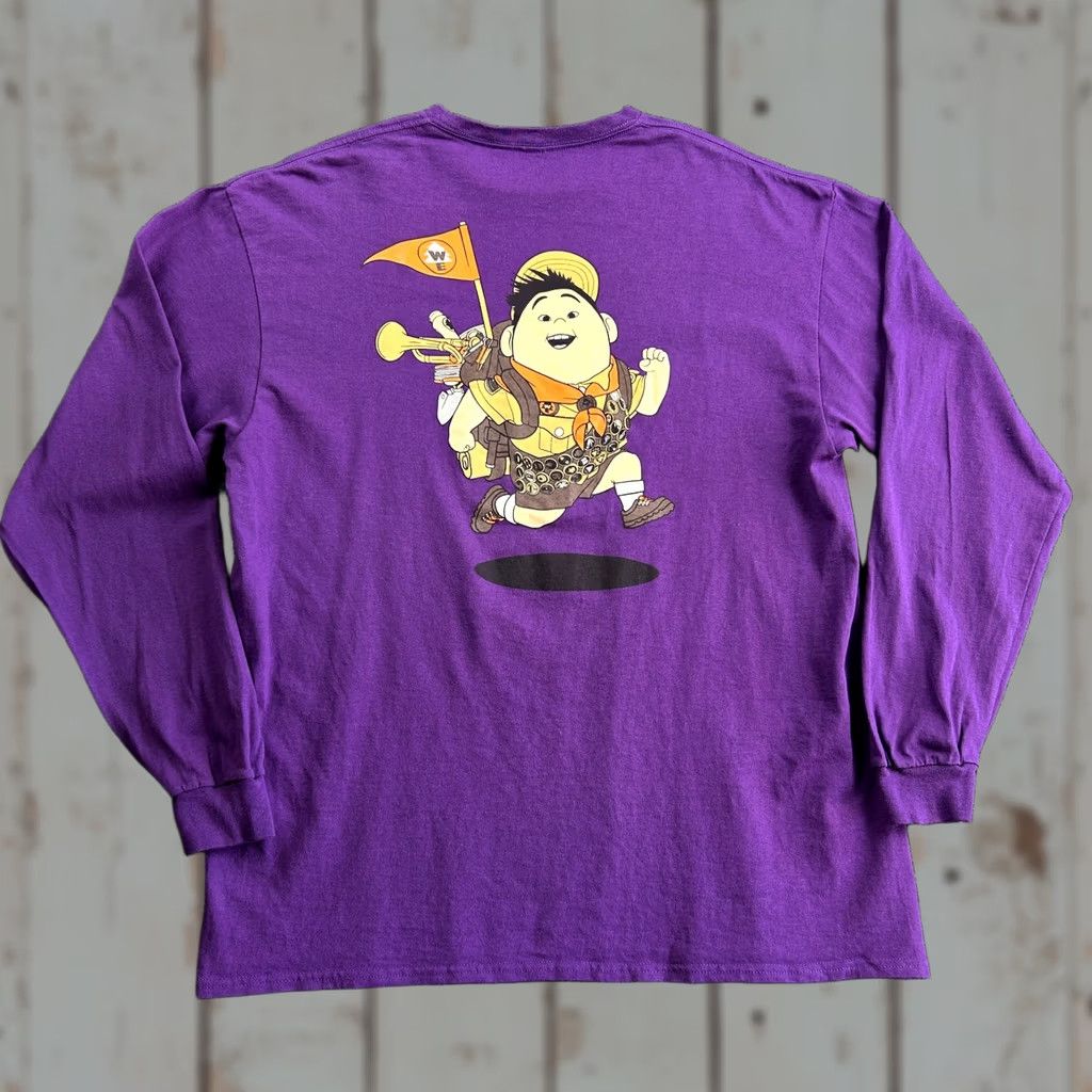 Disney Disney Pixar Russell Wilderness Explorer UP Movie Long Sleeve Shirt Purple XL Size US XL / EU 56 / 4 - 1 Thumbnail
