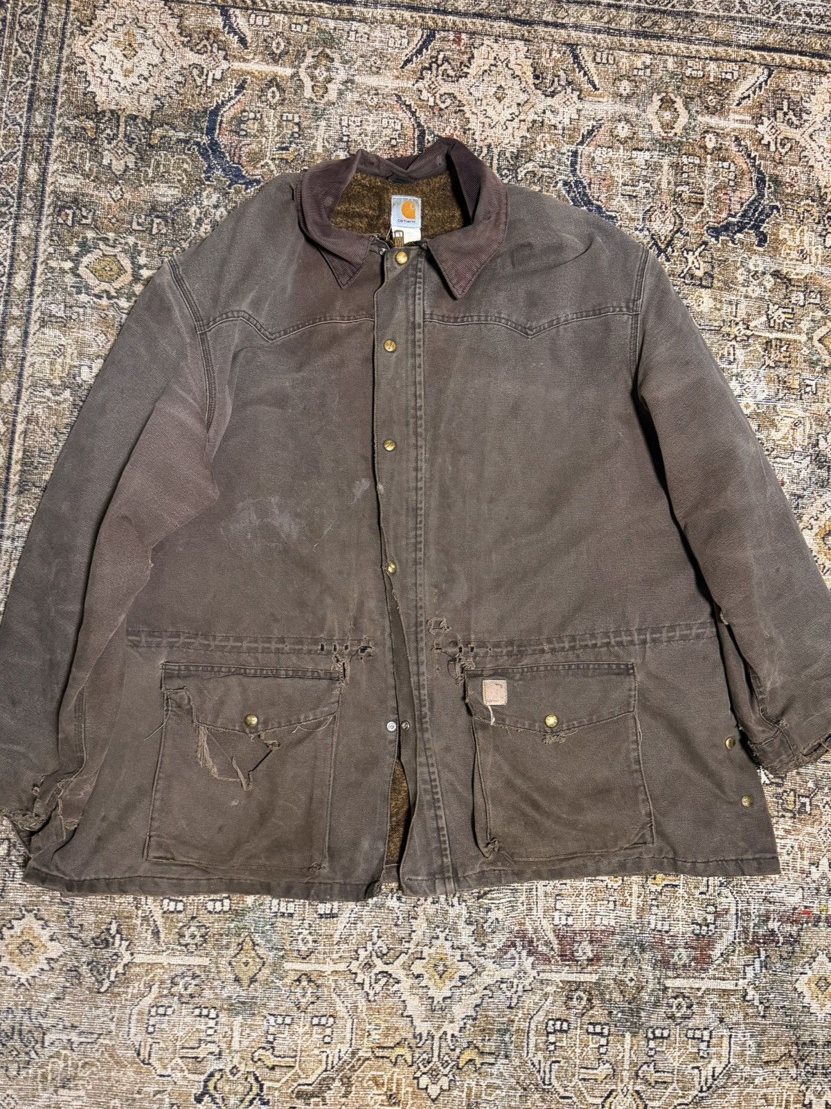 Carhartt 2003 CARHARTT VINTAGE JACKET Size US XXL / EU 58 / 5 - 2 Thumbnail