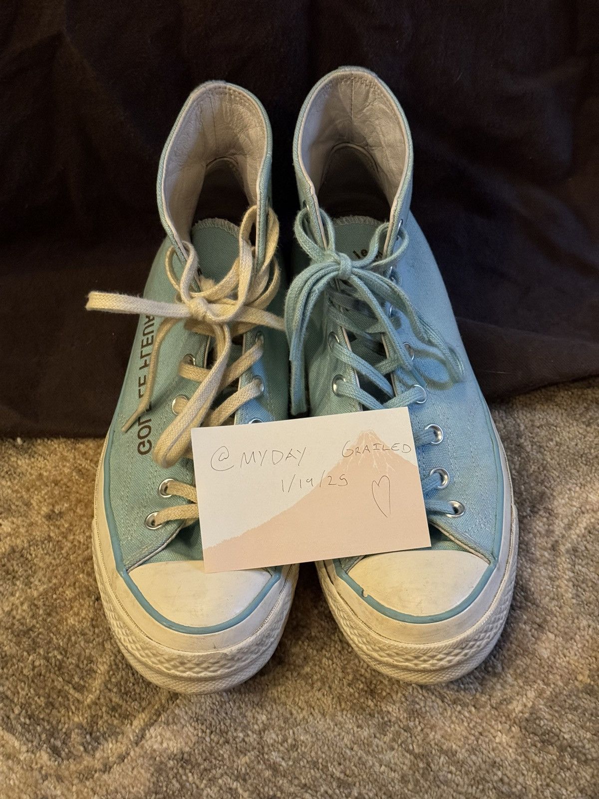 Converse × Golf Wang × Golf le Fleur Golf Le Fleur Chuck 70 “Gulf Stream” 2018 CFG Exclusive Size US 10 / EU 43 - 14 Thumbnail