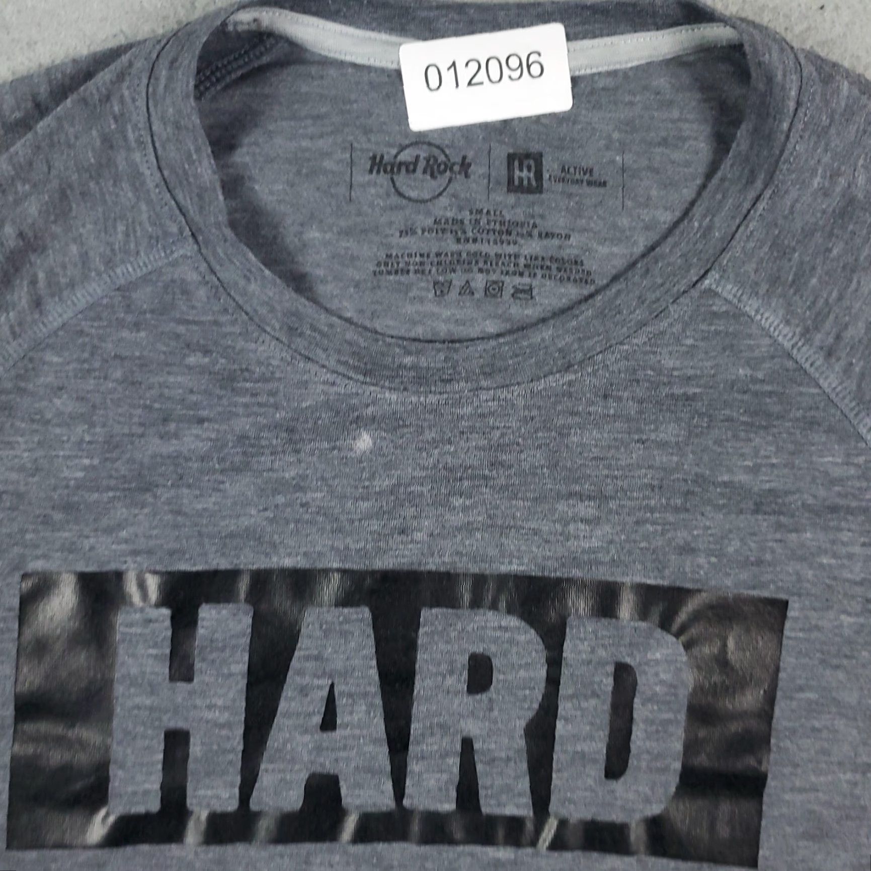 Hard Rock Cafe VINTAGE Hard Rock Shirt Unisex Adults Short Sleeve Adult Small Gray Logo 90s Concert Theme Mens Womens Size US S / EU 44-46 / 1 - 2 Thumbnail