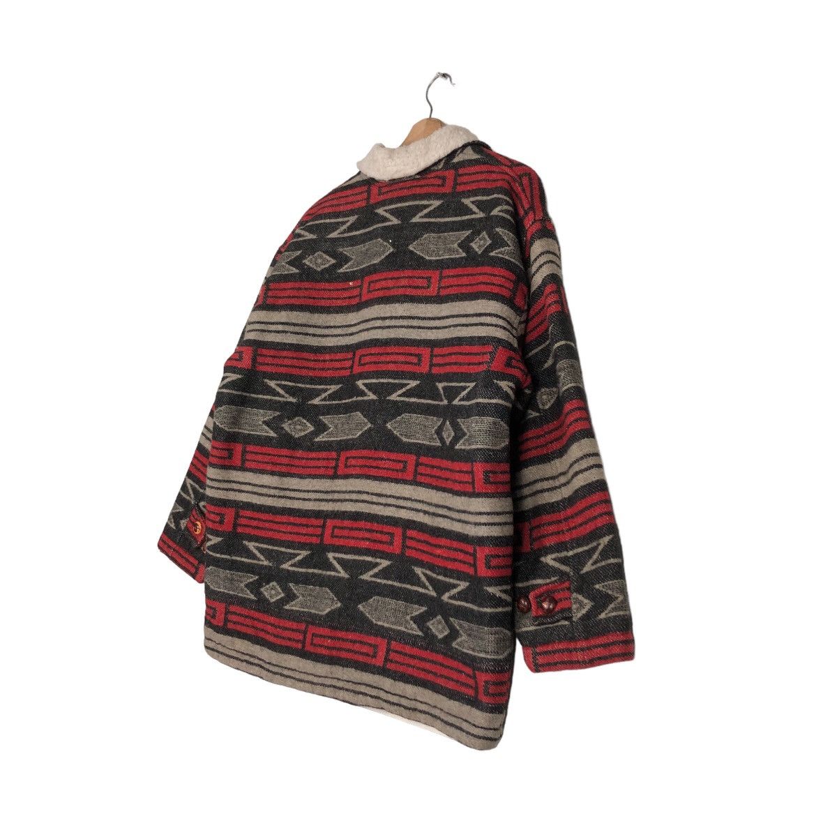Toyo Enterprises 🔥Vintage Wool Jacket Navajo Native Design Kentucky Cardinal Size US M / EU 48-50 / 2 - 10 Thumbnail