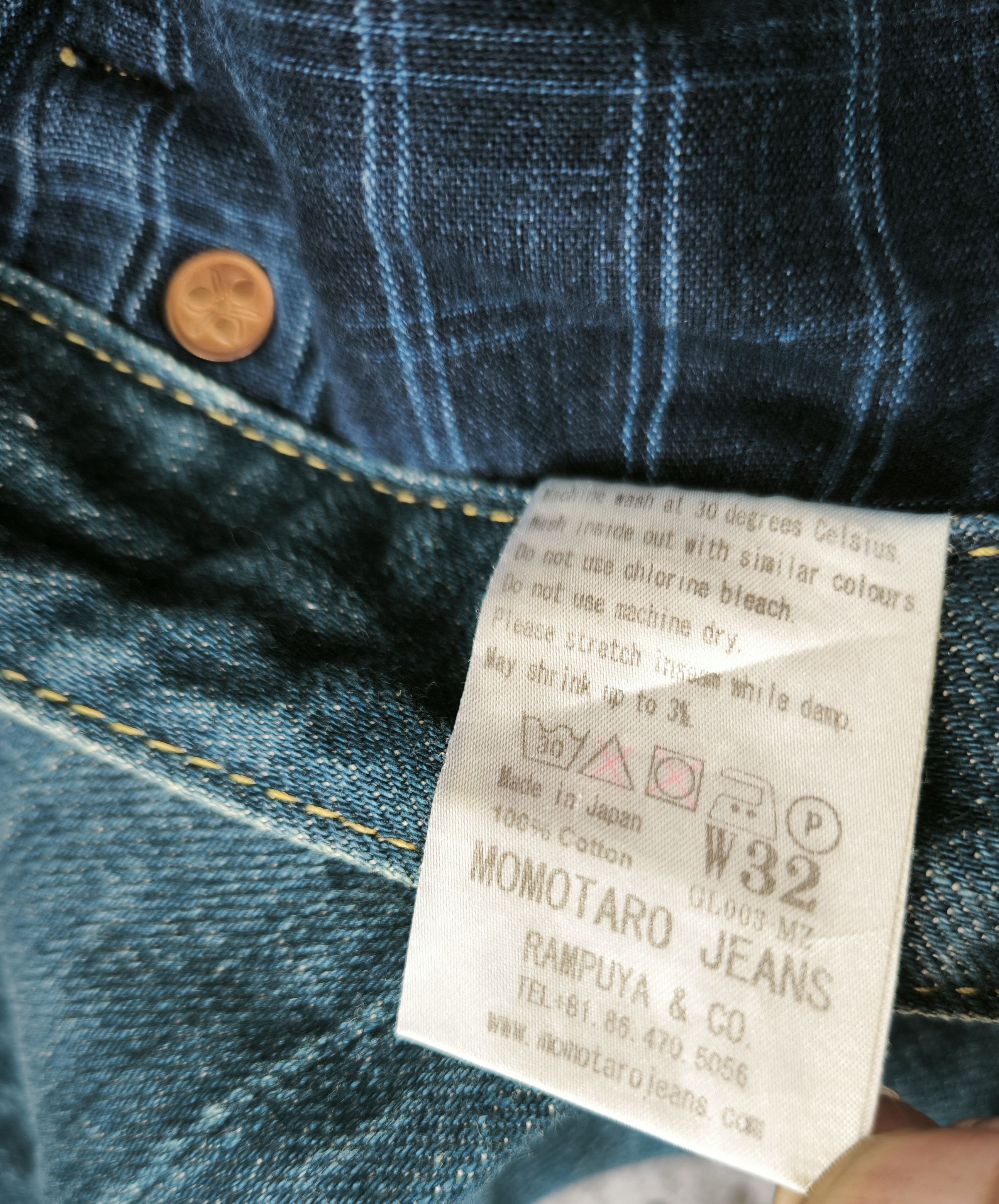 Momotaro Jeans MOMOTARO jeans GL003-MZ 14.7 oz ladies selvedge jeans Size 32" / US 10 / IT 46 - 7 Thumbnail