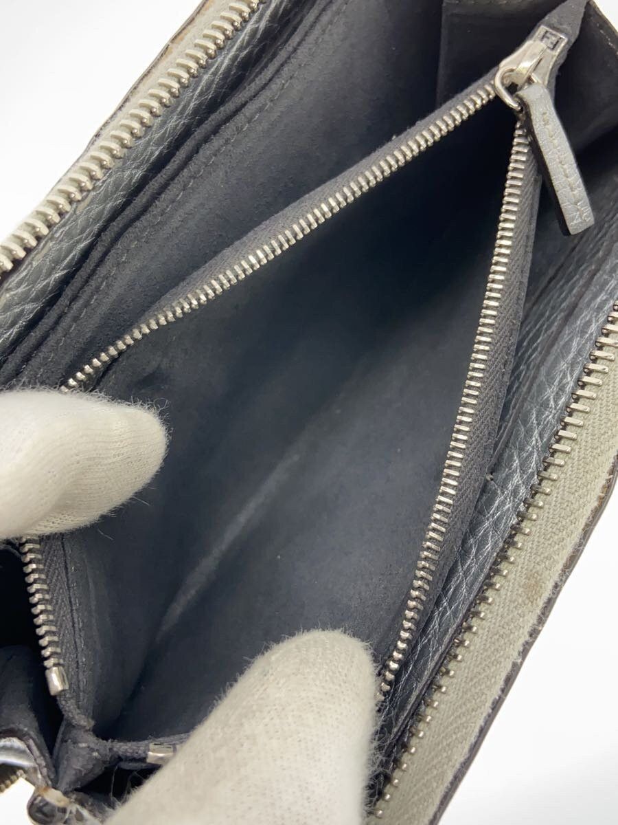 Fendi Fendi Leather Long Wallet Silver Size ONE SIZE - 5 Thumbnail
