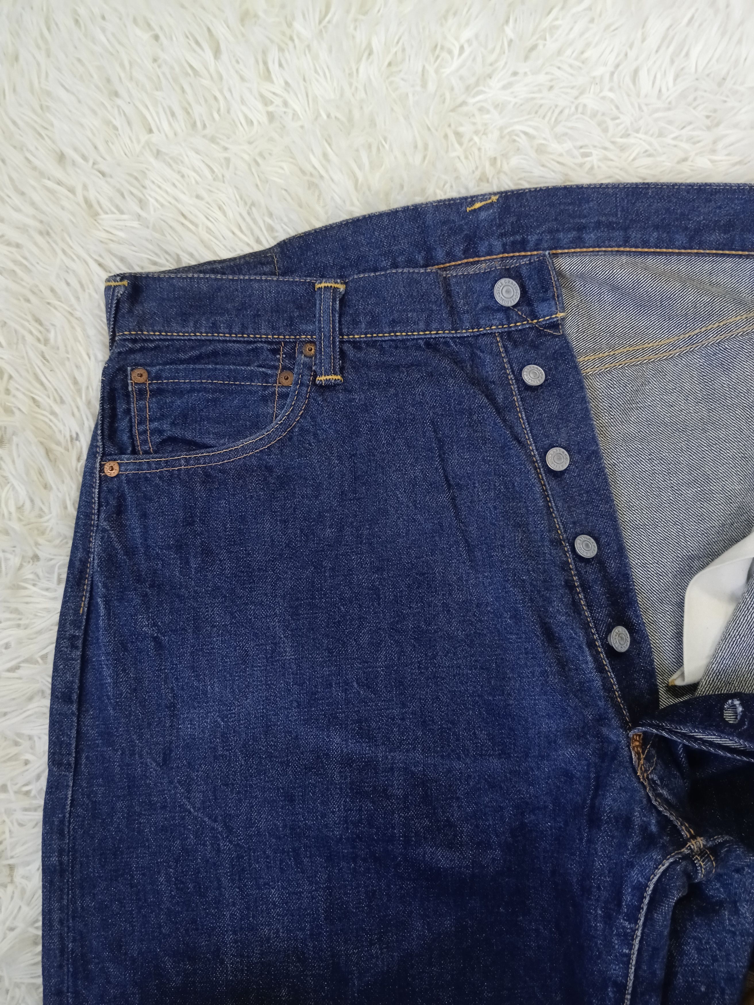 Evisu LIMITED EDITION EVISU SELVEDGE DOWLUCK CAMO 2001 DENIM Size US 36 / EU 52 - 7 Thumbnail