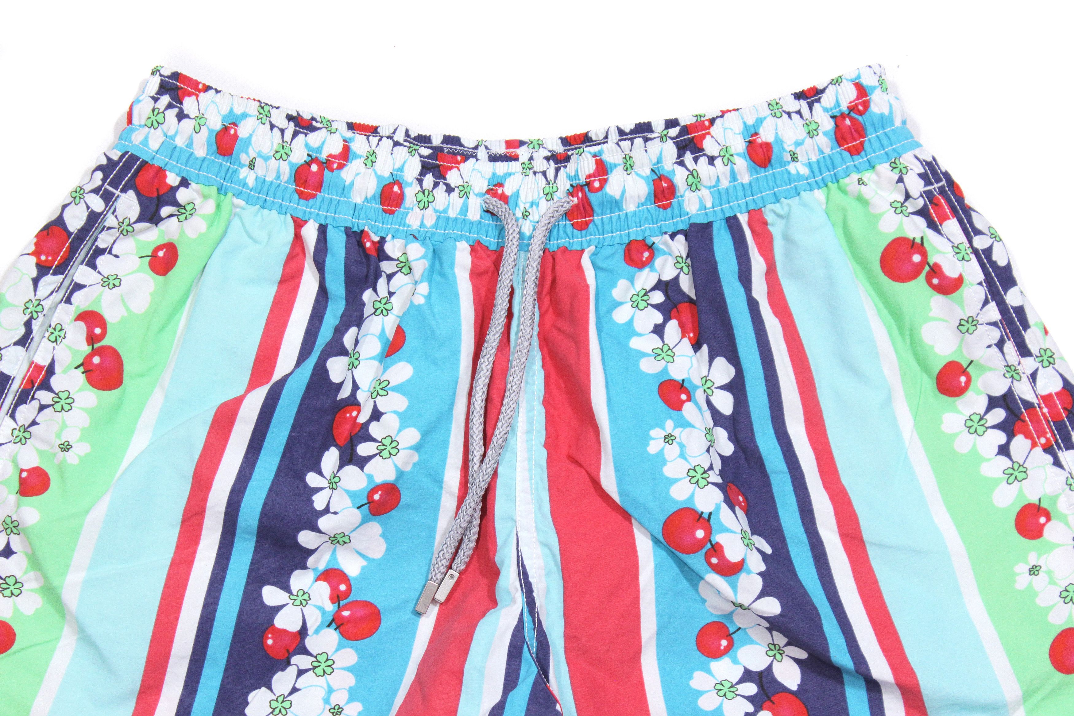 Vilebrequin Cherry Flowers Nylon Swim Shorts Size US 32 / EU 48 - 3 Thumbnail