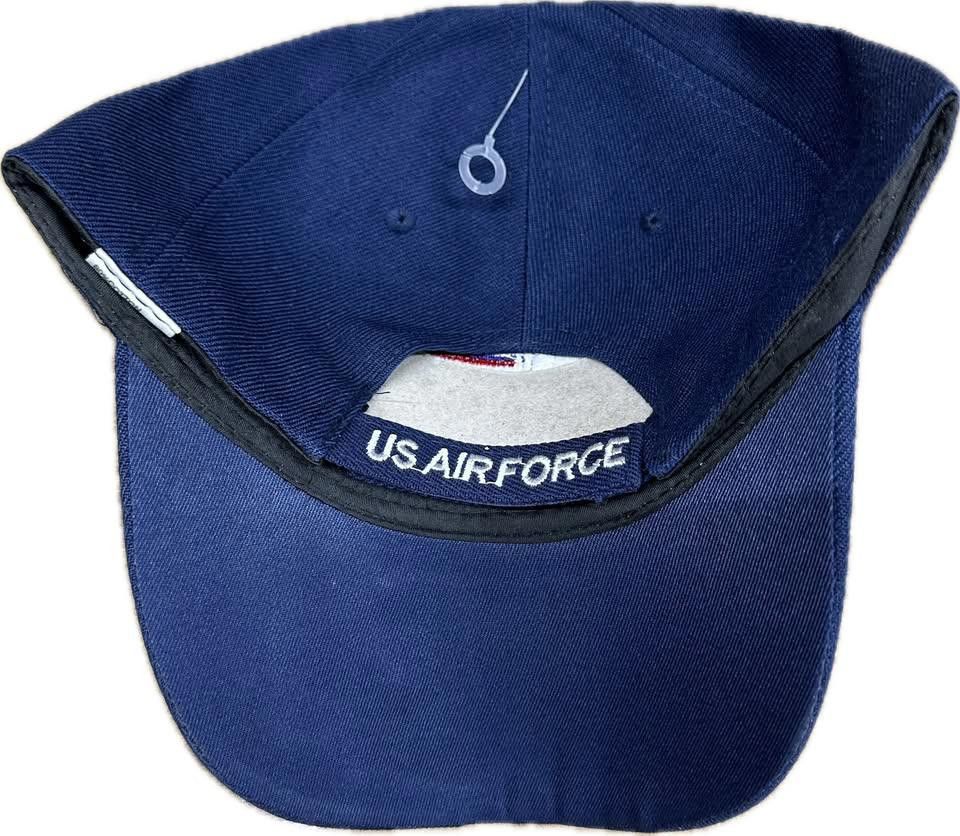 Designer US AIR FORCE Embroidered Cap Dad Hat NAVY Size ONE SIZE - 3 Thumbnail