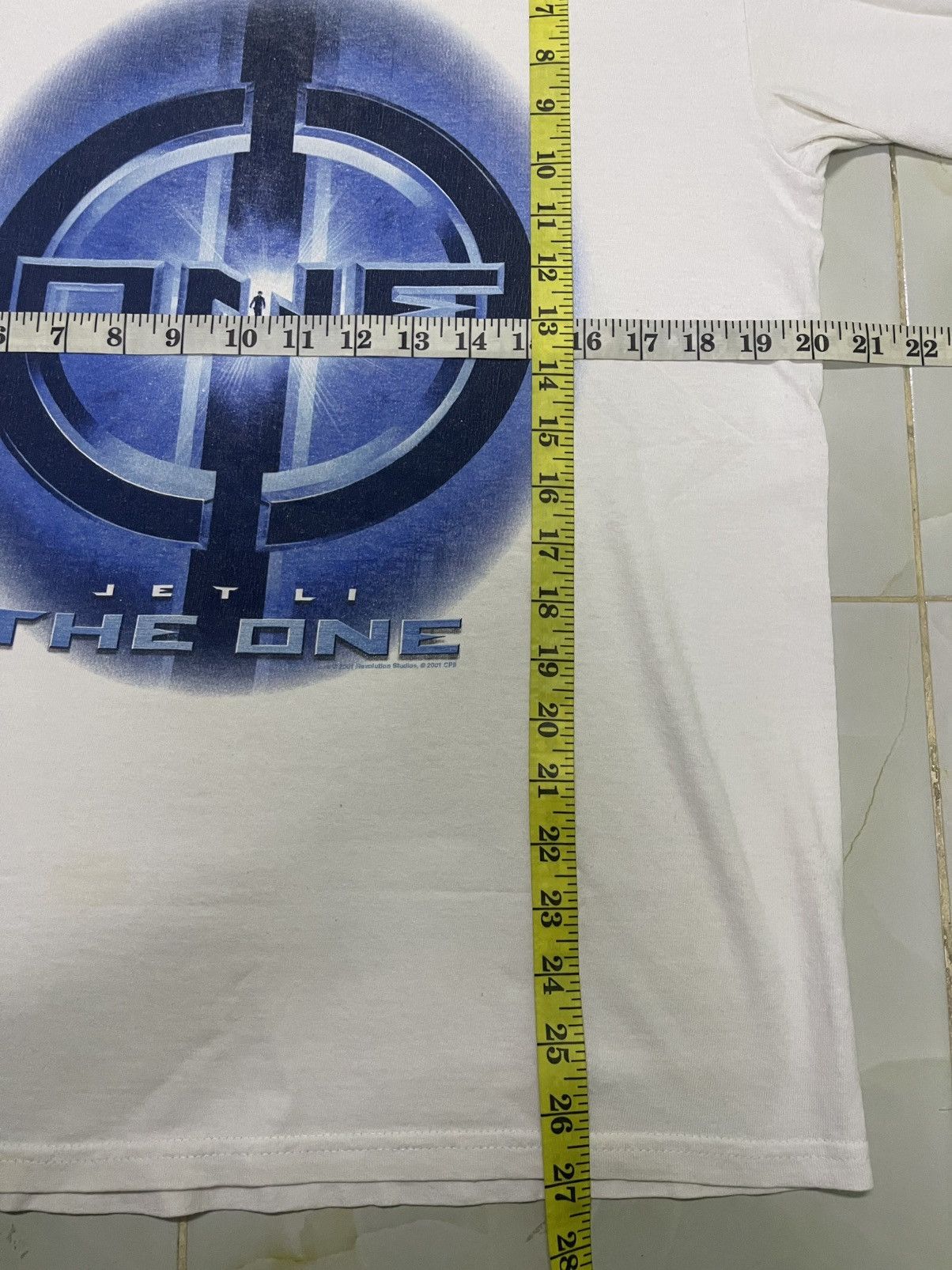 Vintage 2001 Vintage Movie Jet Li The One Revolution Studios Tee Size US M / EU 48-50 / 2 - 7 Thumbnail