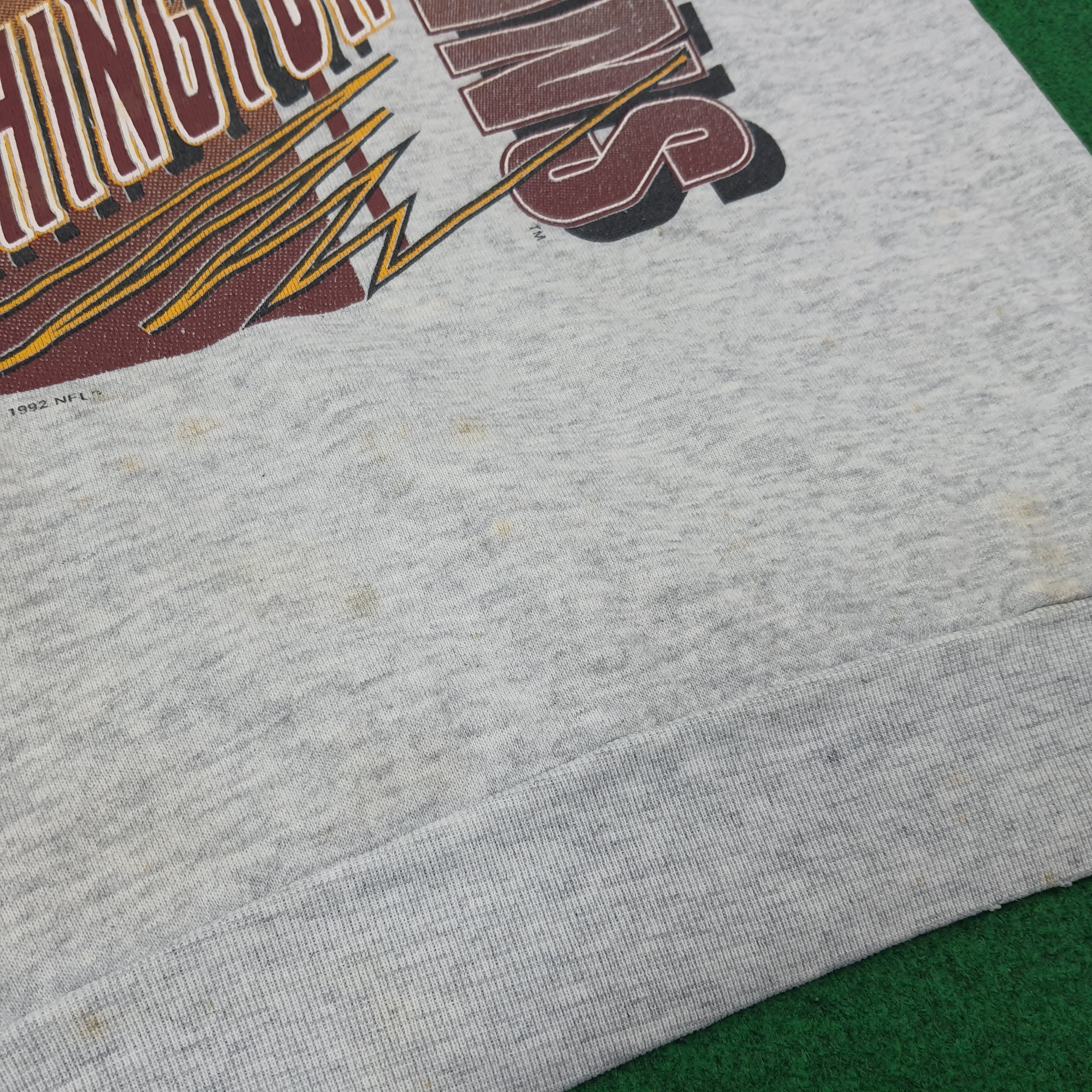 Tultex Vintage Washinton Commanders Redskin NFL Sweatshirt C271N11 Size US M / EU 48-50 / 2 - 12 Thumbnail