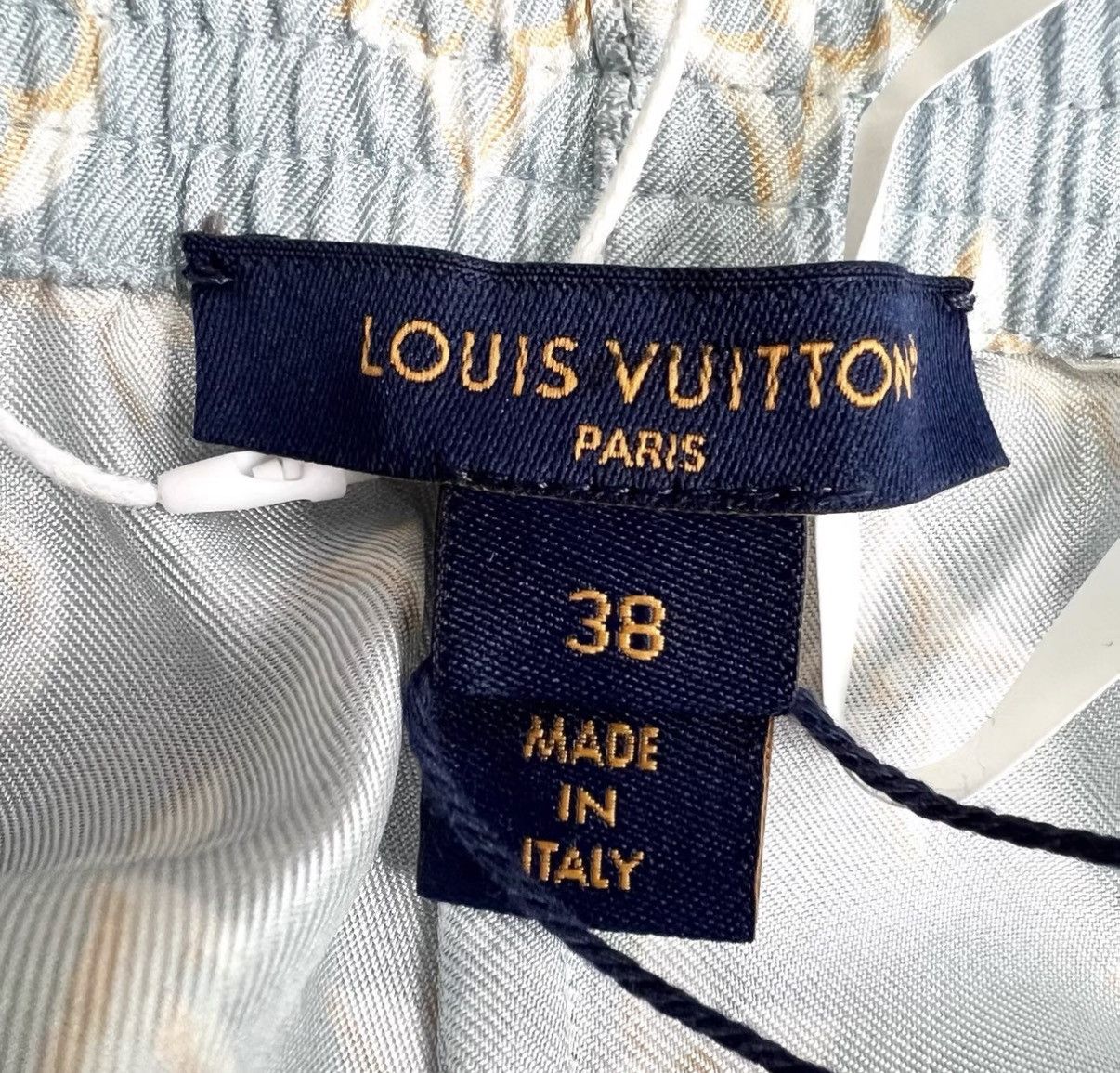 Louis Vuitton Louis Vuitton striped elastic straight casual shorts,K12 Size 26" / US 2 / IT 38 - 6 Thumbnail