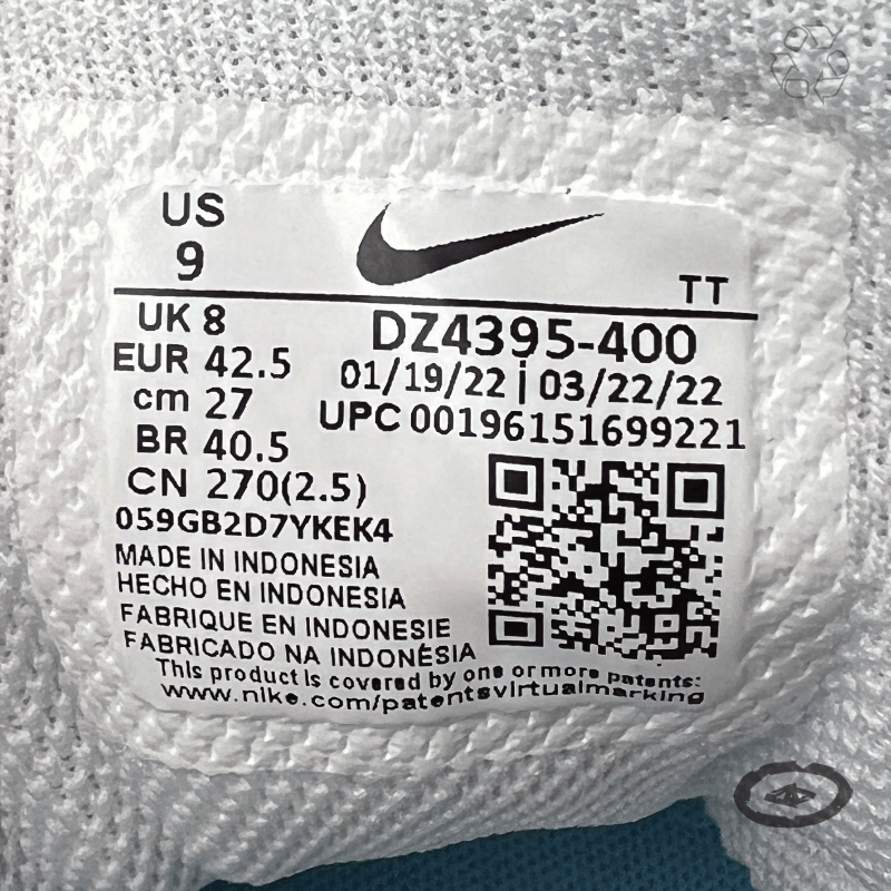 Nike Nike Air Max 95 'Blue Chill' Size US 9 / EU 42 - 6 Thumbnail