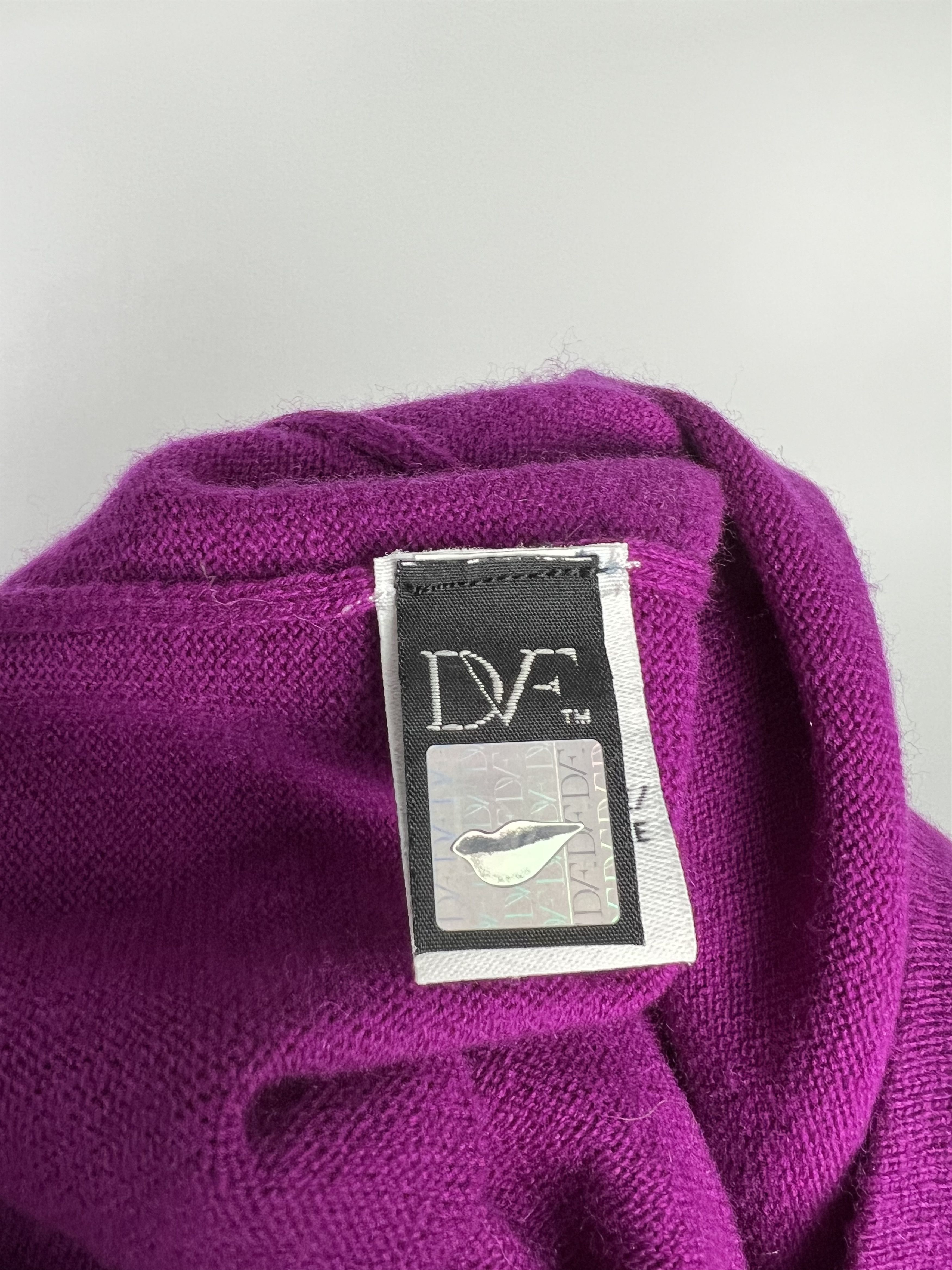 Diane von Furstenberg Diane Von Furstenberg Long Sleeve Wool/Cashmere Knit Dress S Size S / US 4 / IT 40 - 8 Thumbnail