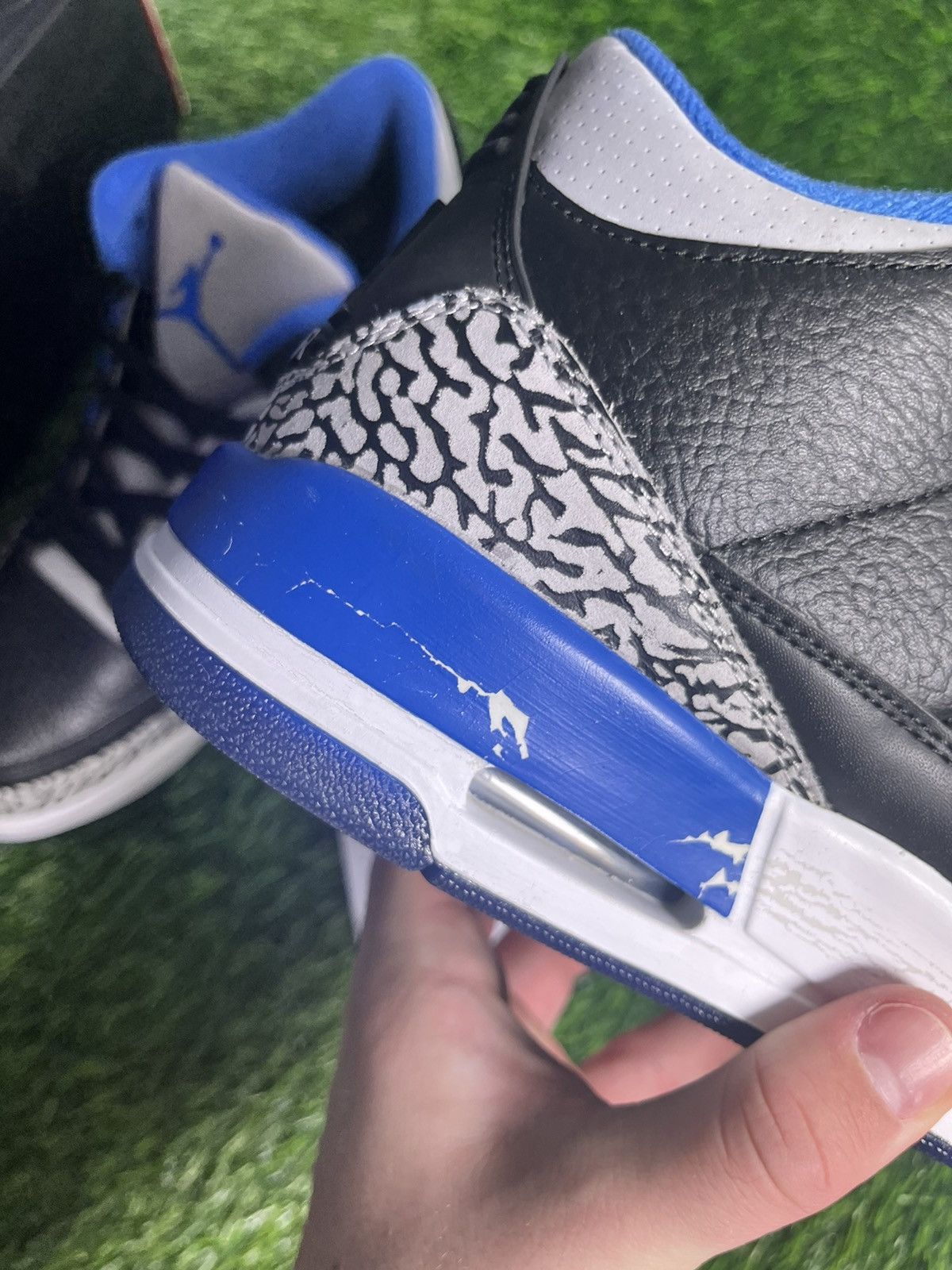Jordan Brand × Nike jordan 3 sport blue size 8.5 Size US 8.5 / EU 41-42 - 11 Thumbnail