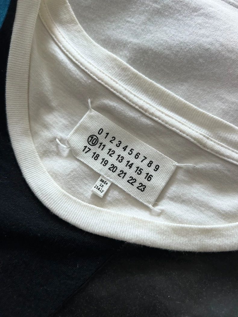 Maison Margiela Maison Margiela Shadow flame line pattern T-shirt Size US S / EU 44-46 / 1 - 6 Thumbnail