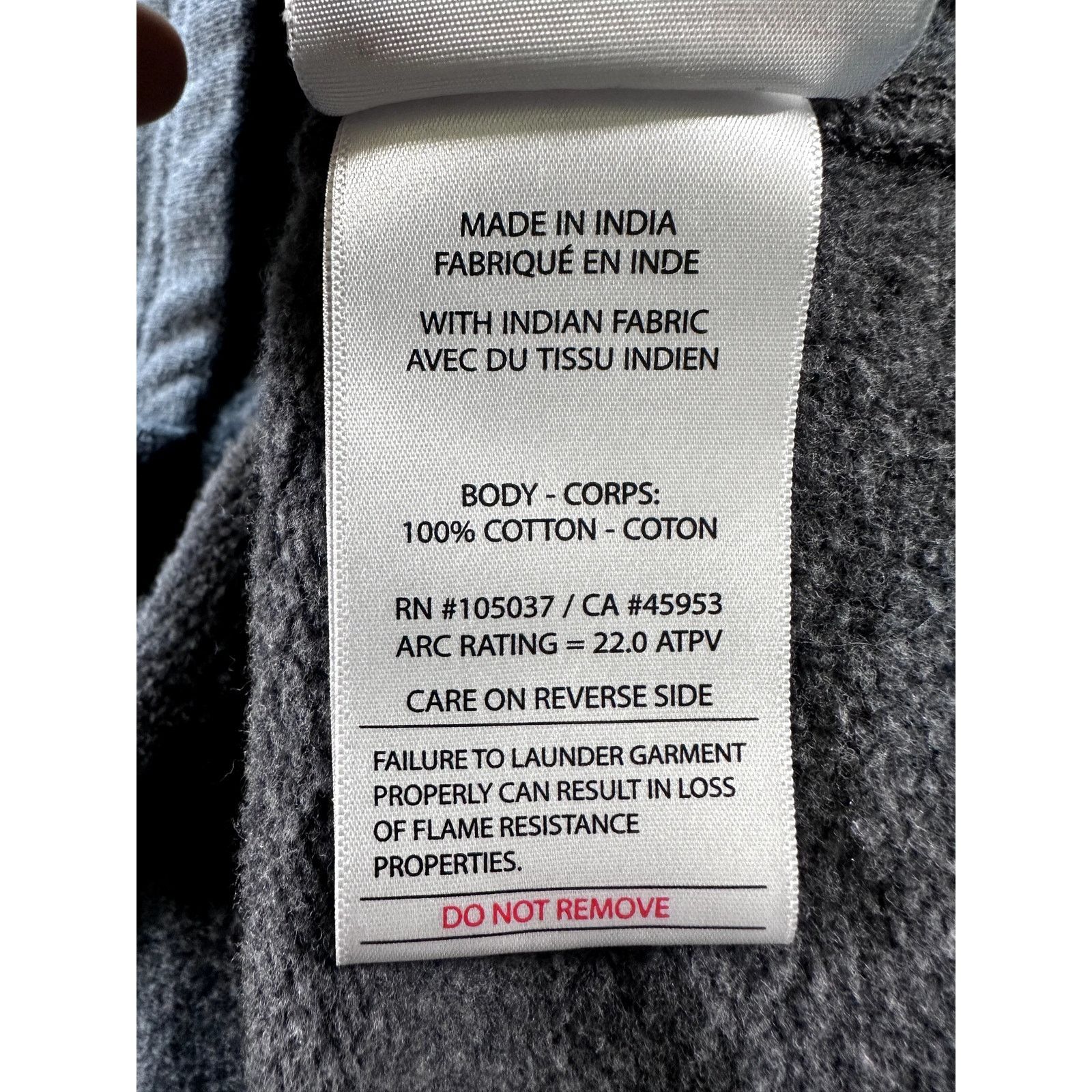 Ariat Ariat FR Sweatshirt Mens M Grey Pullover Work CAT2 1/4 Zip Size US M / EU 48-50 / 2 - 11 Thumbnail