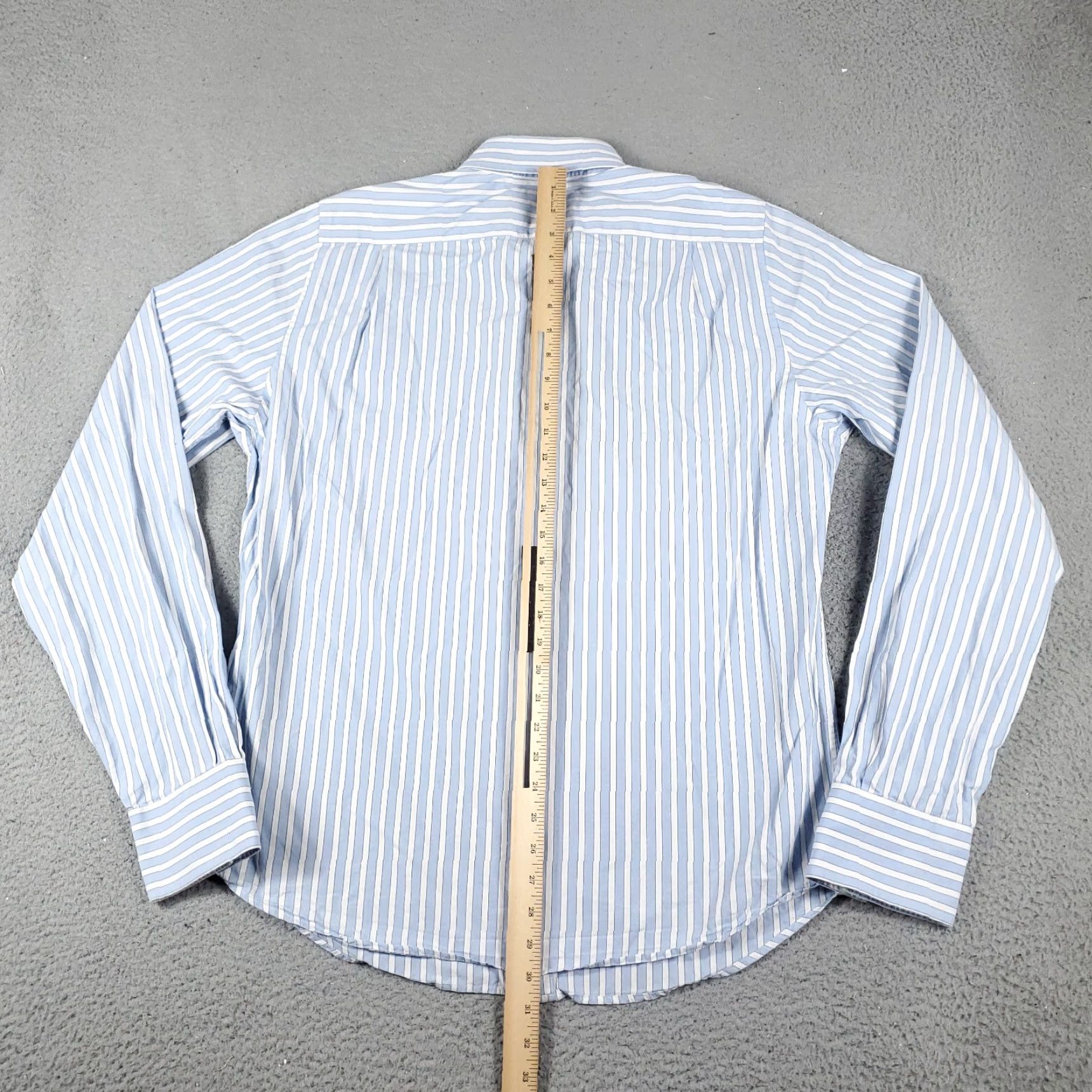 Abercrombie & Fitch Abercrombie & Fitch Button-Up Shirt Mens XL Blue White Striped Long Sleeve Classic Preppy Size US XL / EU 56 / 4 - 6 Thumbnail