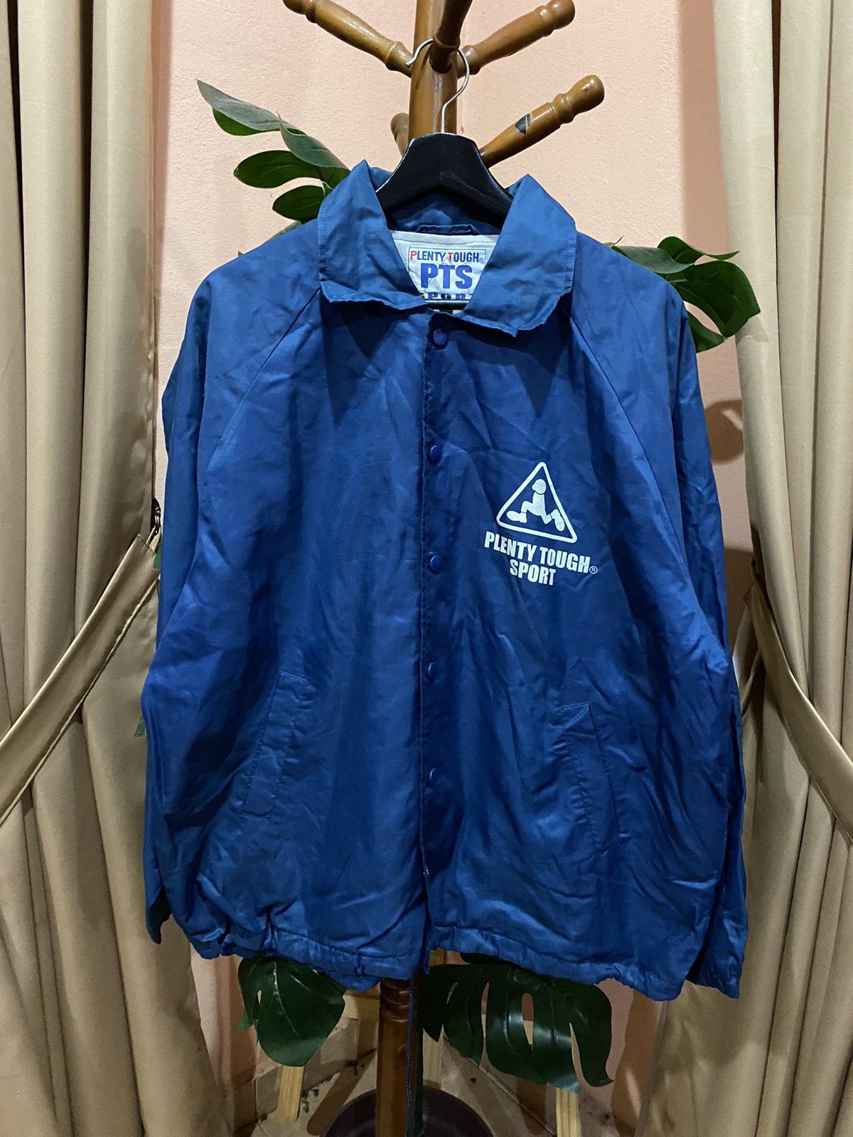 Vintage Plenty Tough PTS Sport Coach Jacket Size US M / EU 48-50 / 2 - 1 Thumbnail
