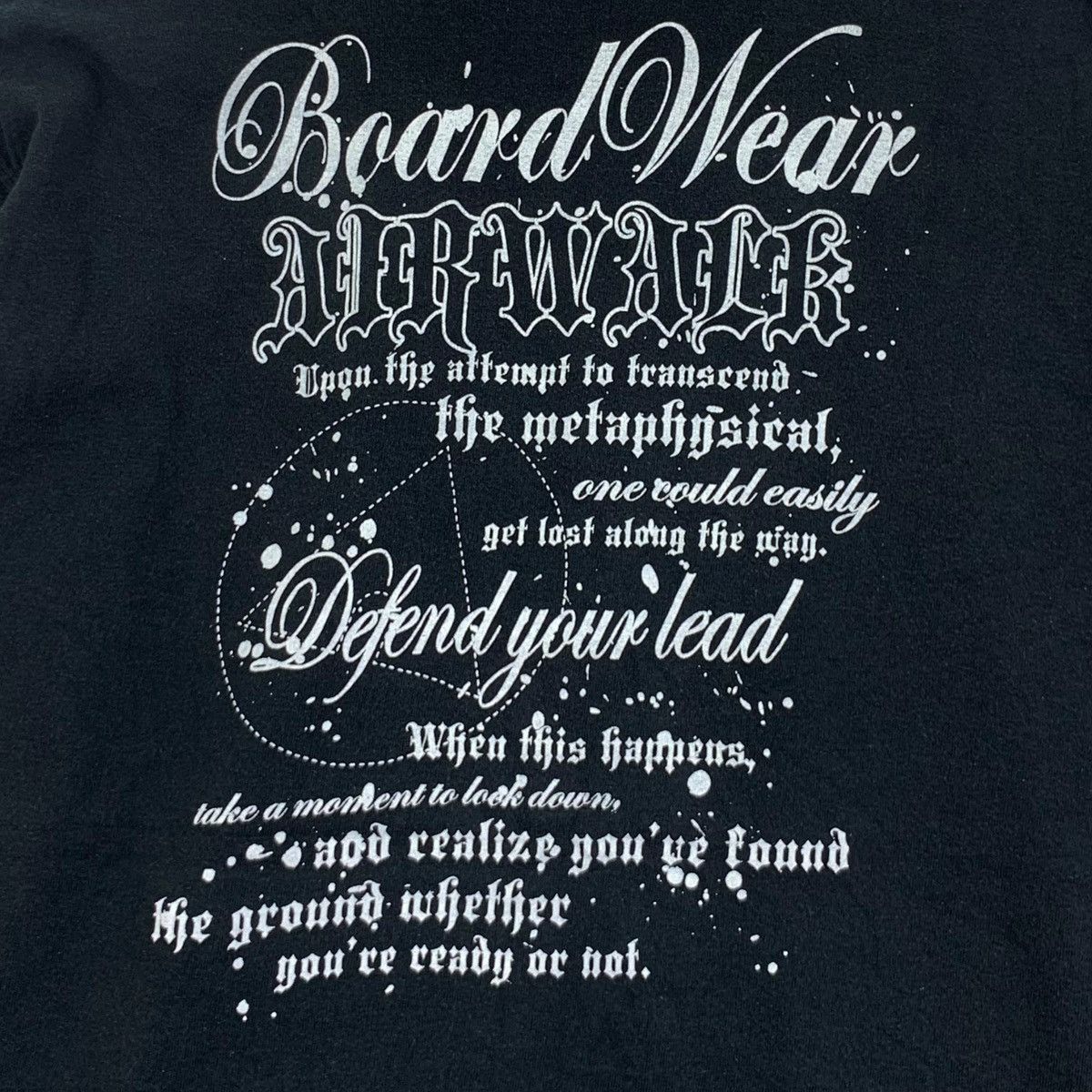 Airwalk Vintage AIRWALK BOARD WEAR Defend Your Lead Tee Shirt Size US L / EU 52-54 / 3 - 5 Thumbnail
