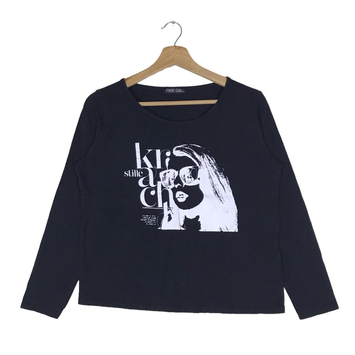 Japanese Brand Potrait Art Rockabilly Long Sleeve Shirt Size M / US 6-8 / IT 42-44 - 1 Thumbnail