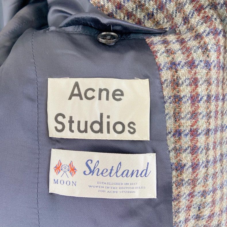 Acne Studios acne studios size:32 plaid jacket Size XXS / US 00 / IT 34 - 6 Thumbnail