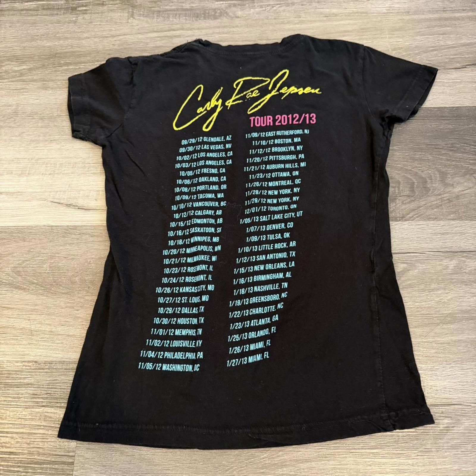 Other Vintage Carly Rae Jepsen tour t shirt 12/13 XS Size US XS / EU 42 / 0 - 4 Thumbnail