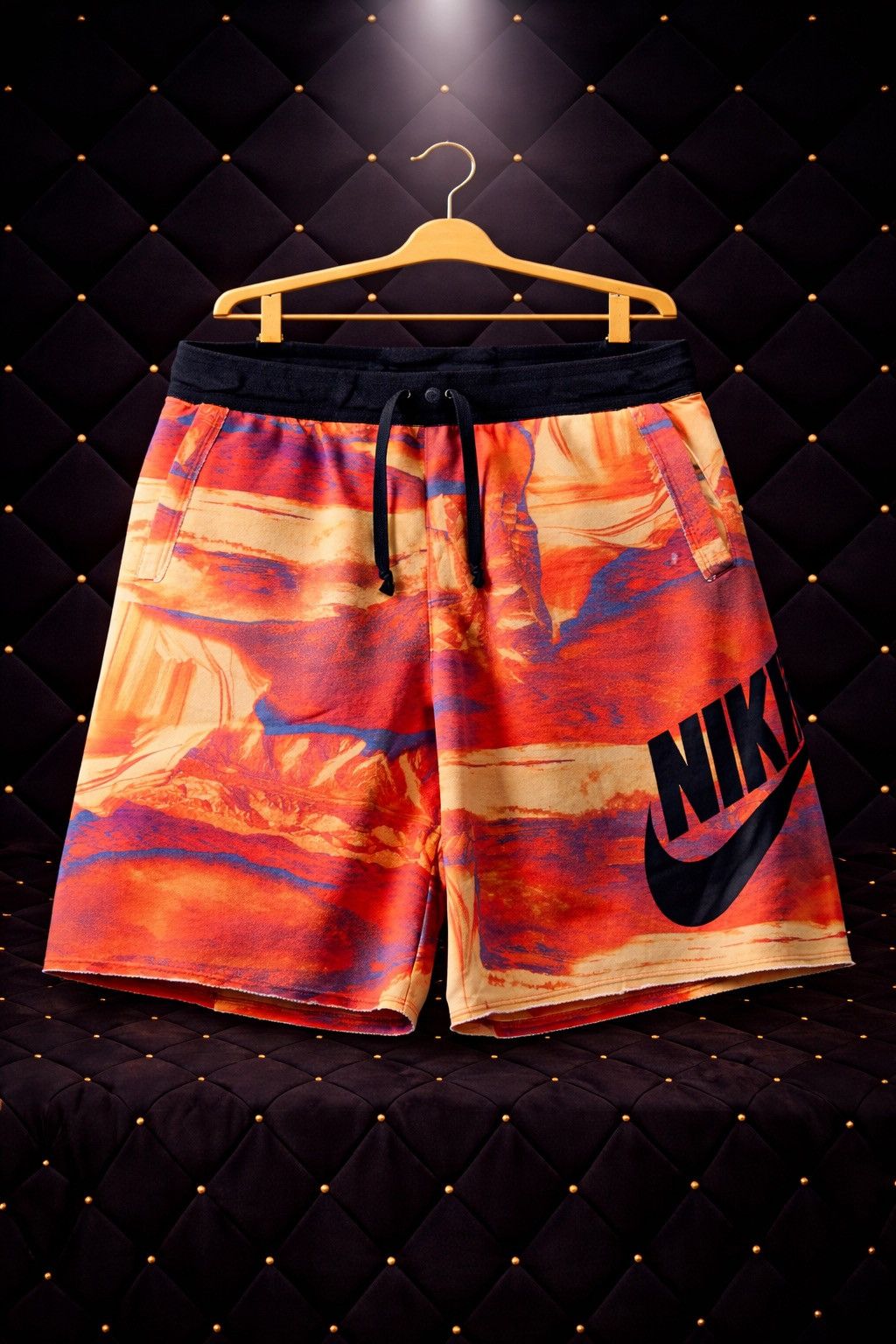 Nike NIKE BIG SPELLOUT LOGO SWIM TRUNK SHORTS Size US 32 / EU 48 - 1 Preview