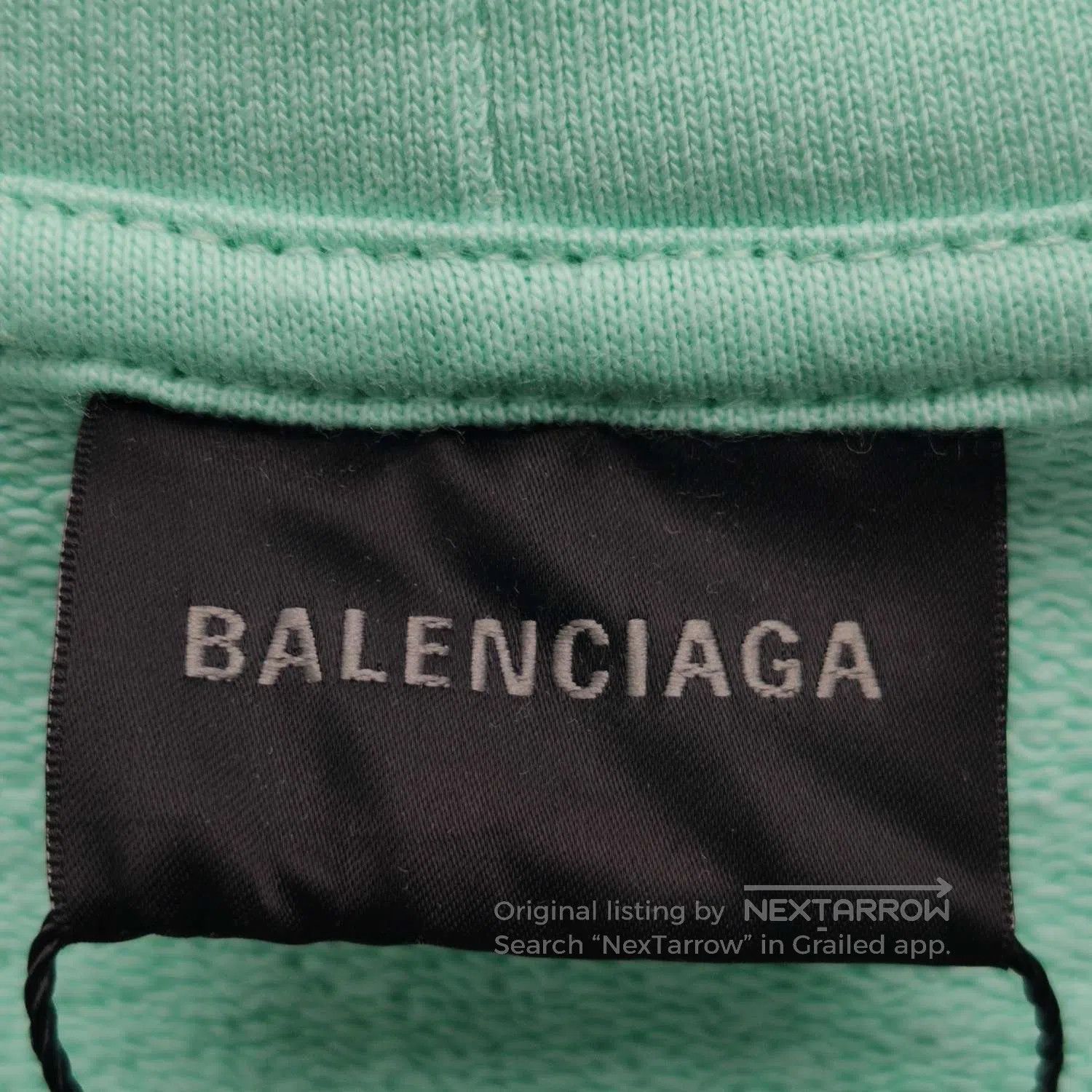 Balenciaga Balenciaga XS Cotton Logo Hoodie. Size US XS / EU 42 / 0 - 3 Thumbnail
