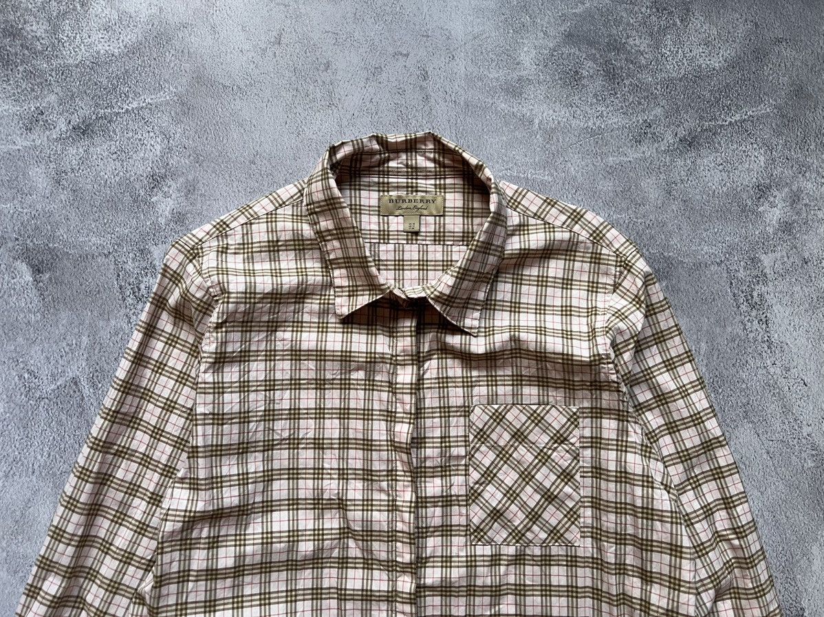 Burberry × Designer Burberry Nova Check Women’s Shirt Uk16 US14 Size XL / US 12-14 / IT 48-50 - 2 Thumbnail