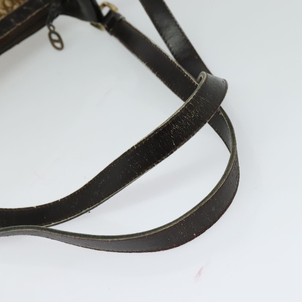Dior DIOR Trotter Canvas Shoulder Bag Brown Gold Size ONE SIZE - 7 Thumbnail