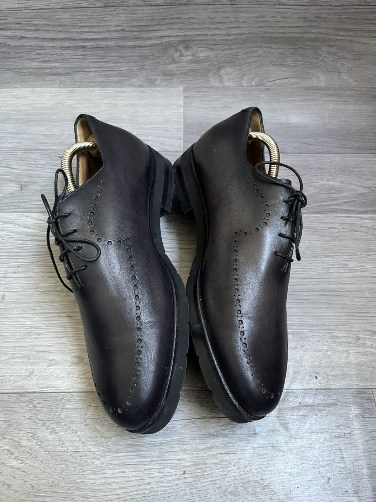Berluti Berluti patina alesandro black leather oxford shoes uk 8 Size US 9 / EU 42 - 8 Thumbnail