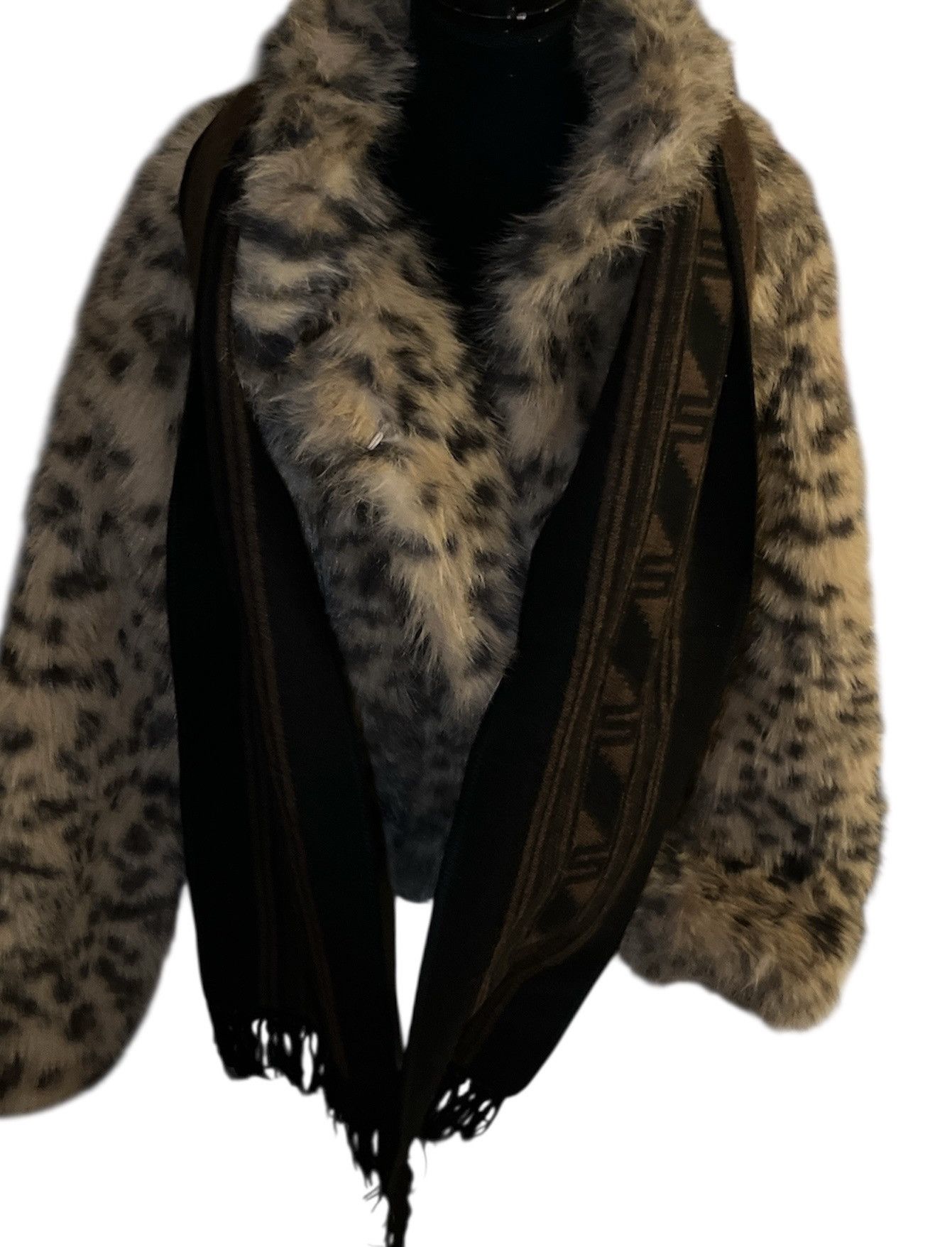 Other Handmade Reversible Alpaca Wool Scarf from Peru Size ONE SIZE - 2 Thumbnail
