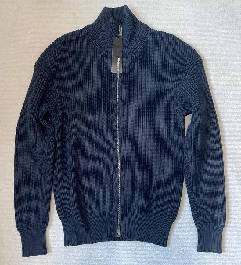 Jil Sander Jil Sander Oversized Zip-Up Cardigan Sweater Size L / US 10 / IT 46 - 4 Thumbnail