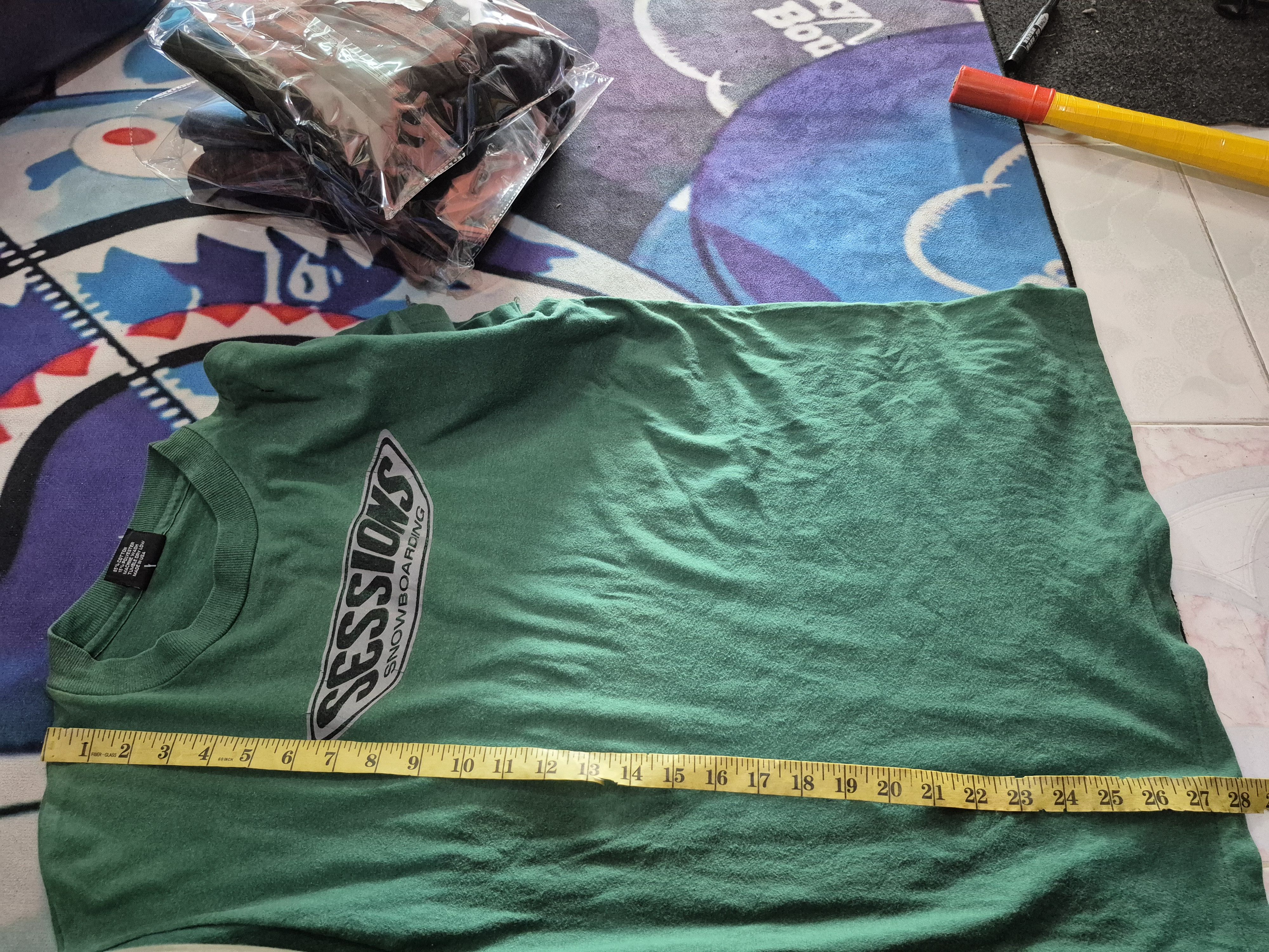 Sessions 🔥 Vintage 90s Sessions Snowboarding Skate Tee Size US M / EU 48-50 / 2 - 11 Thumbnail