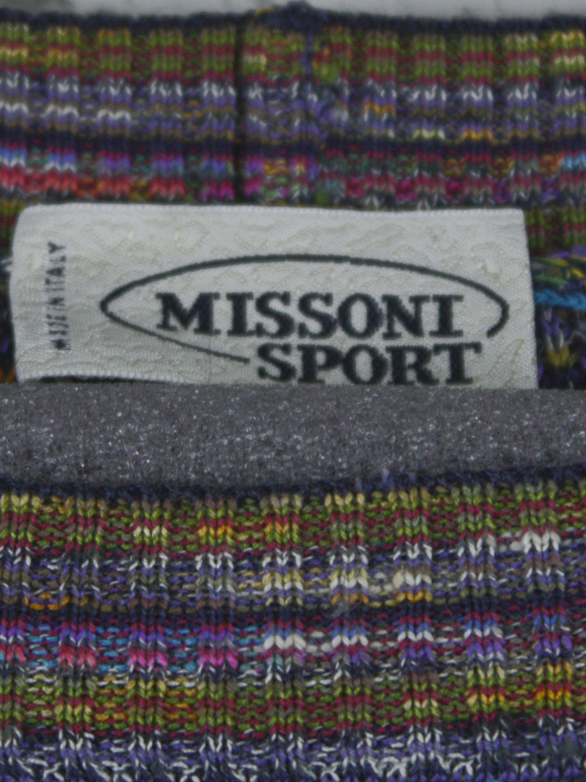 Missoni Missoni Sport Vintage Sweater Wool 90s Size US L / EU 52-54 / 3 - 4 Thumbnail