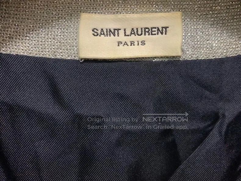 Saint Laurent Paris Saint Laurent SLP 16SS Wave Cardigan. Size US M / EU 48-50 / 2 - 3 Thumbnail