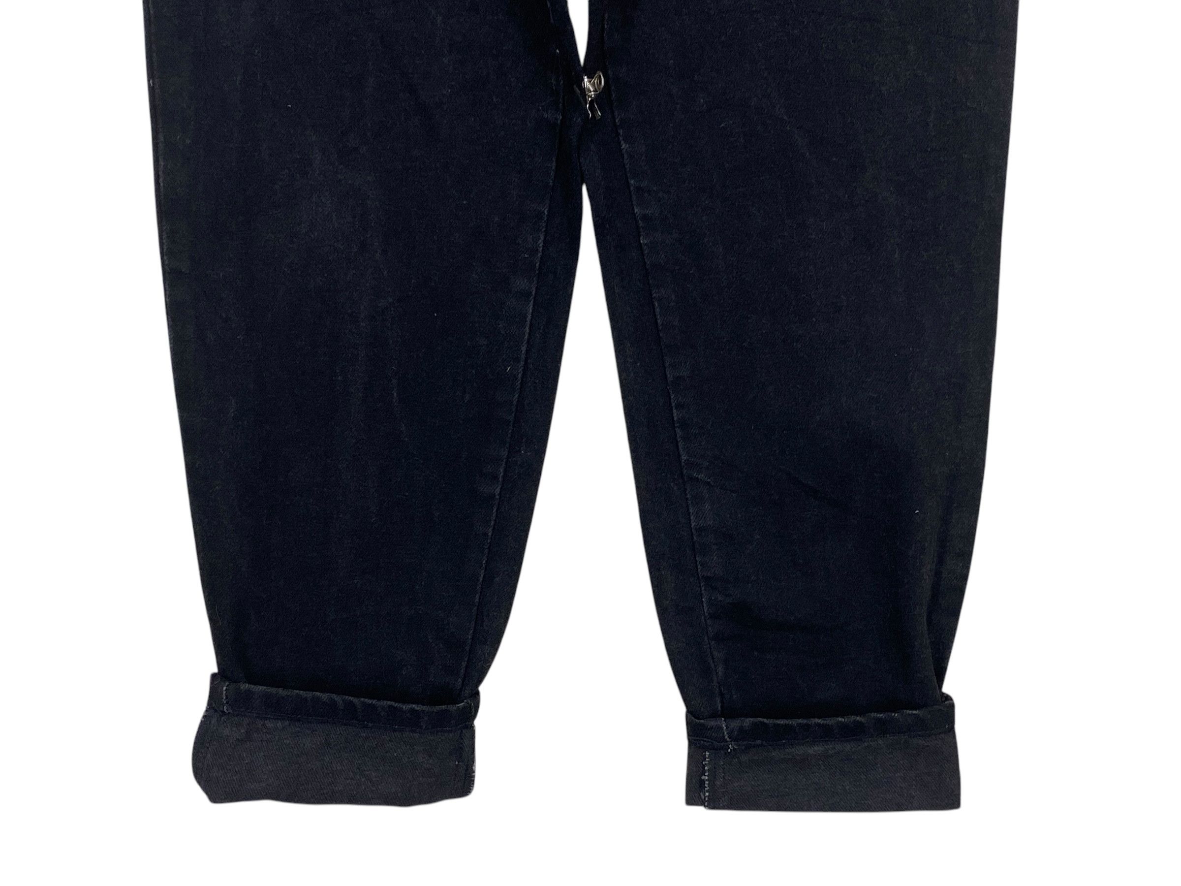 Other David David High Waisted Black Jeans Size 28" / US 6 / IT 42 - 8 Thumbnail
