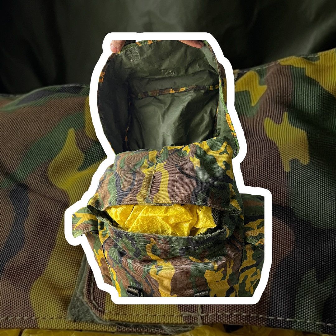 Other Woodland Camo Tactical Army Mil-Surplus Combat Backpack Size ONE SIZE - 7 Thumbnail