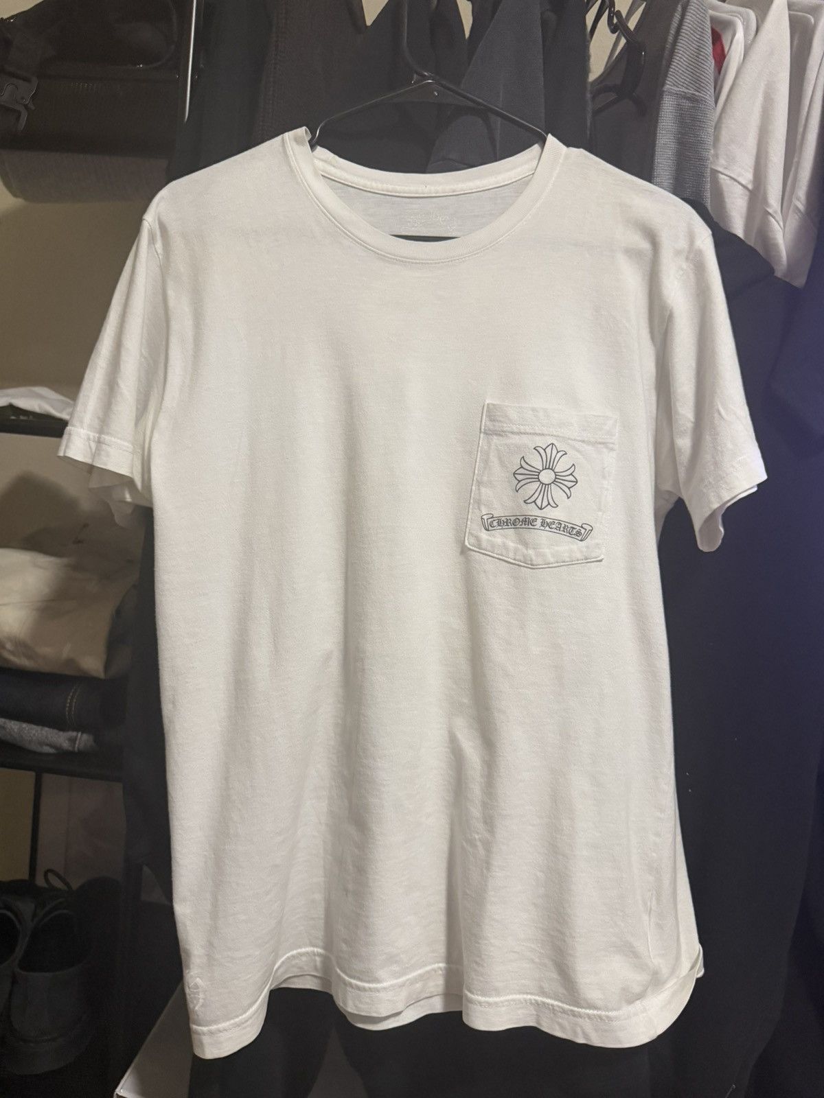 Chrome Hearts USA Spell Out tee Vine Dagger Size M