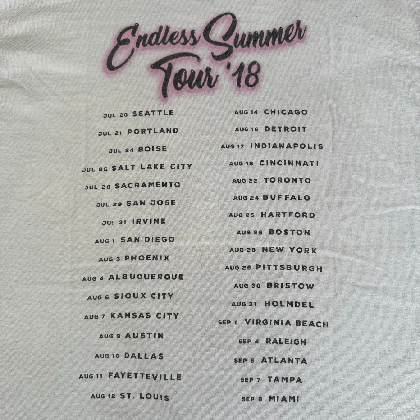 G-Eazy G-Eazy Endless Summer Tour 2018 T-Shirt White M Airbrush Rap Size US M / EU 48-50 / 2 - 6 Thumbnail