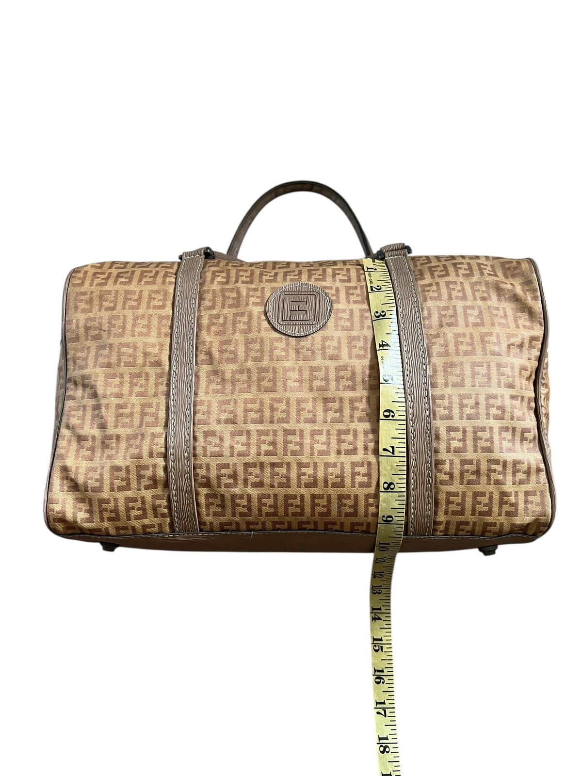 Fendi Vintage 70s Fendi Zucca Duffle Bag Size ONE SIZE - 15 Thumbnail