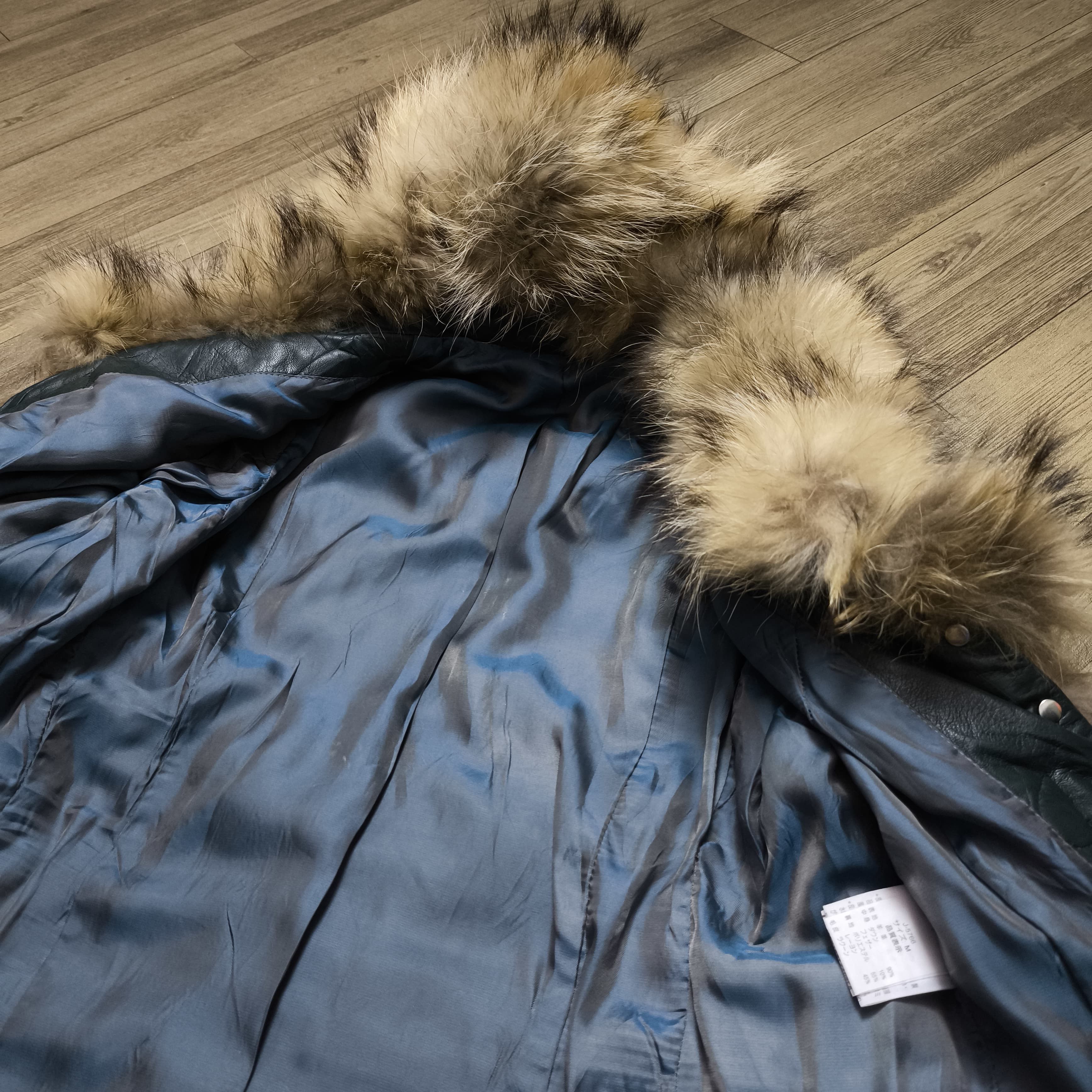 Tornado Mart 2000s Japane brand Fur Racoon Down Jacket Size M / US 6-8 / IT 42-44 - 12 Thumbnail