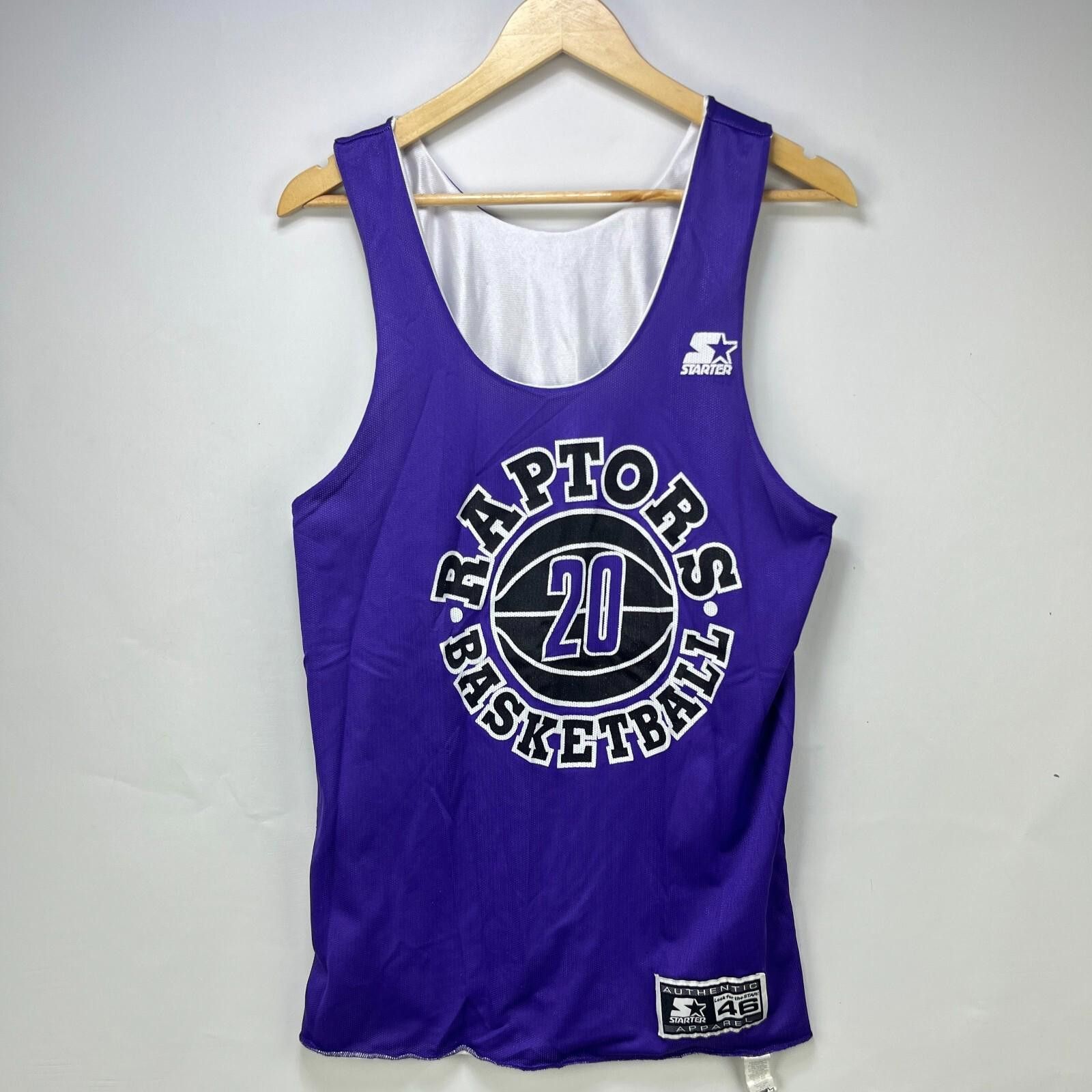 Starter Vintage 90s Starter Toronto Raptors Basketball Jersey Medium Size ONE SIZE - 3 Thumbnail