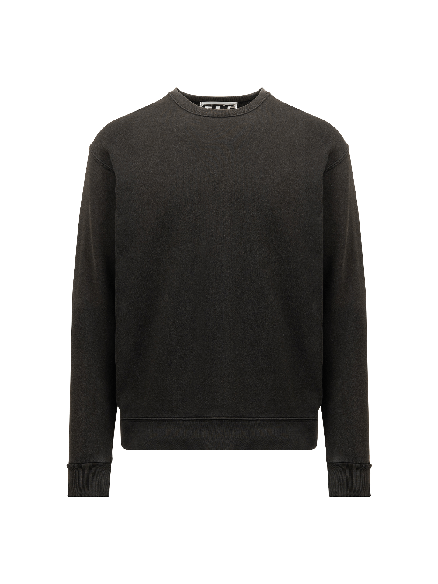Comme des Garcons COMME des GARÇONS CDG logo washed black crewneck sweatshirt Size US XL / EU 56 / 4 - 1 Thumbnail