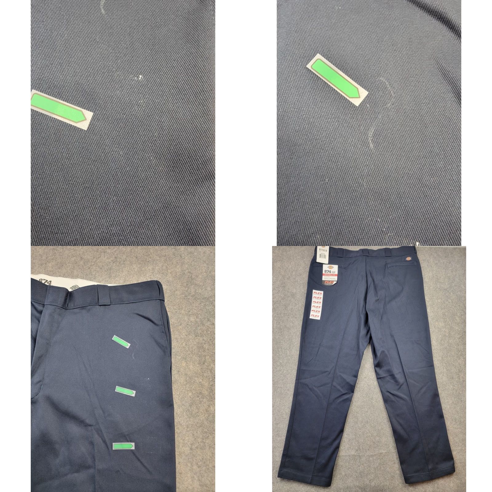 Dickies Dickies Pants Mens 44x32 Blue 874 Original Fit Flex Work Pant Size US 44 / EU 60 - 8 Thumbnail