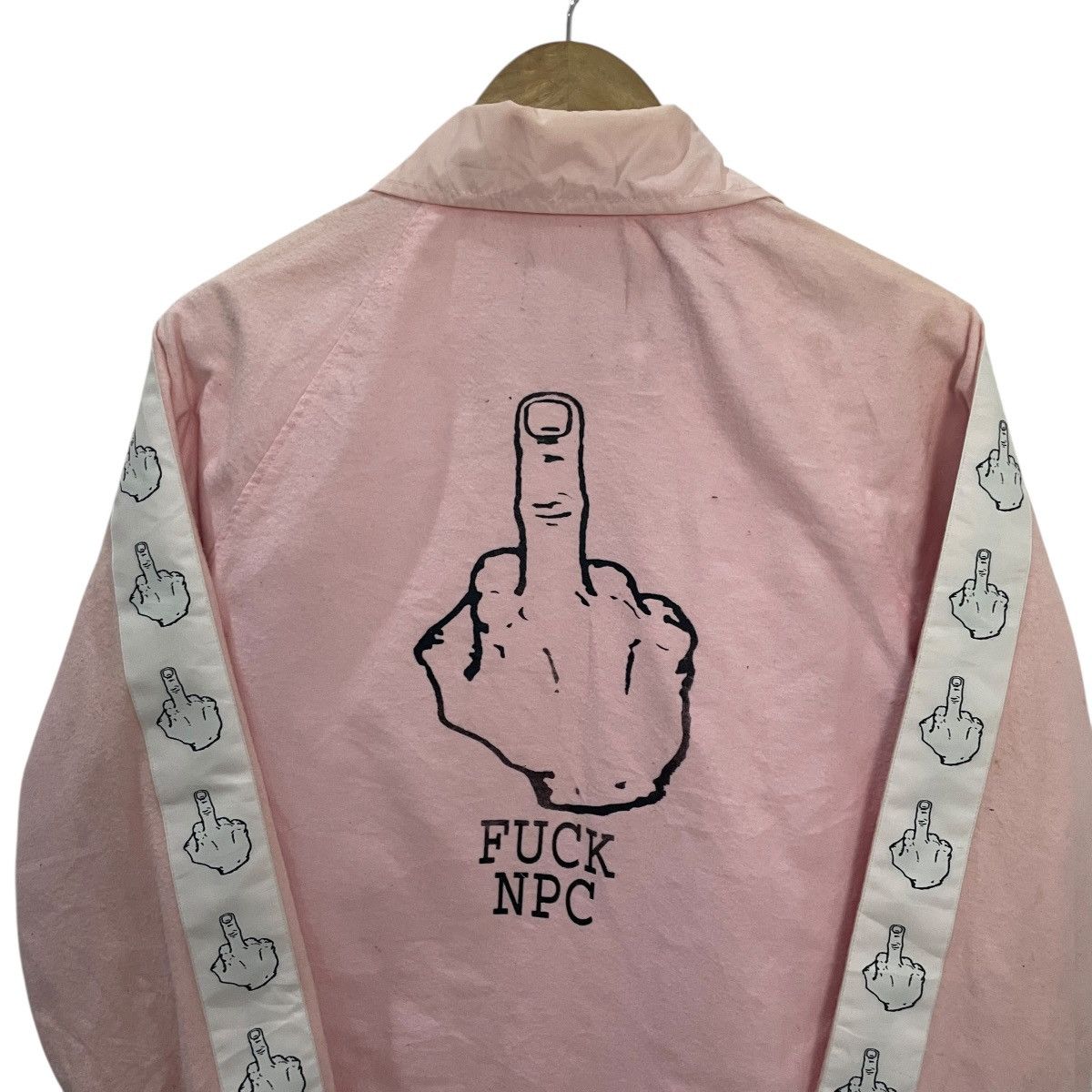 Japanese Brand Vintage Nimcompoop Capacity Fuck Npc Jacket Size US M / EU 48-50 / 2 - 2 Thumbnail
