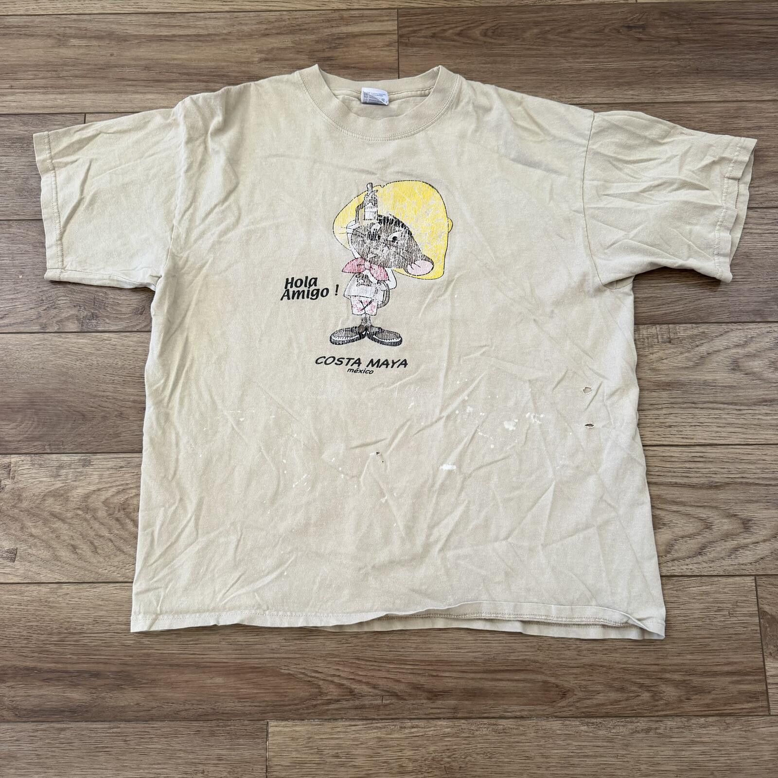 Other Vintage Speedy Gonzales Looney Tunes Distressed Shirt Y2K Size US XL / EU 56 / 4 - 1 Thumbnail