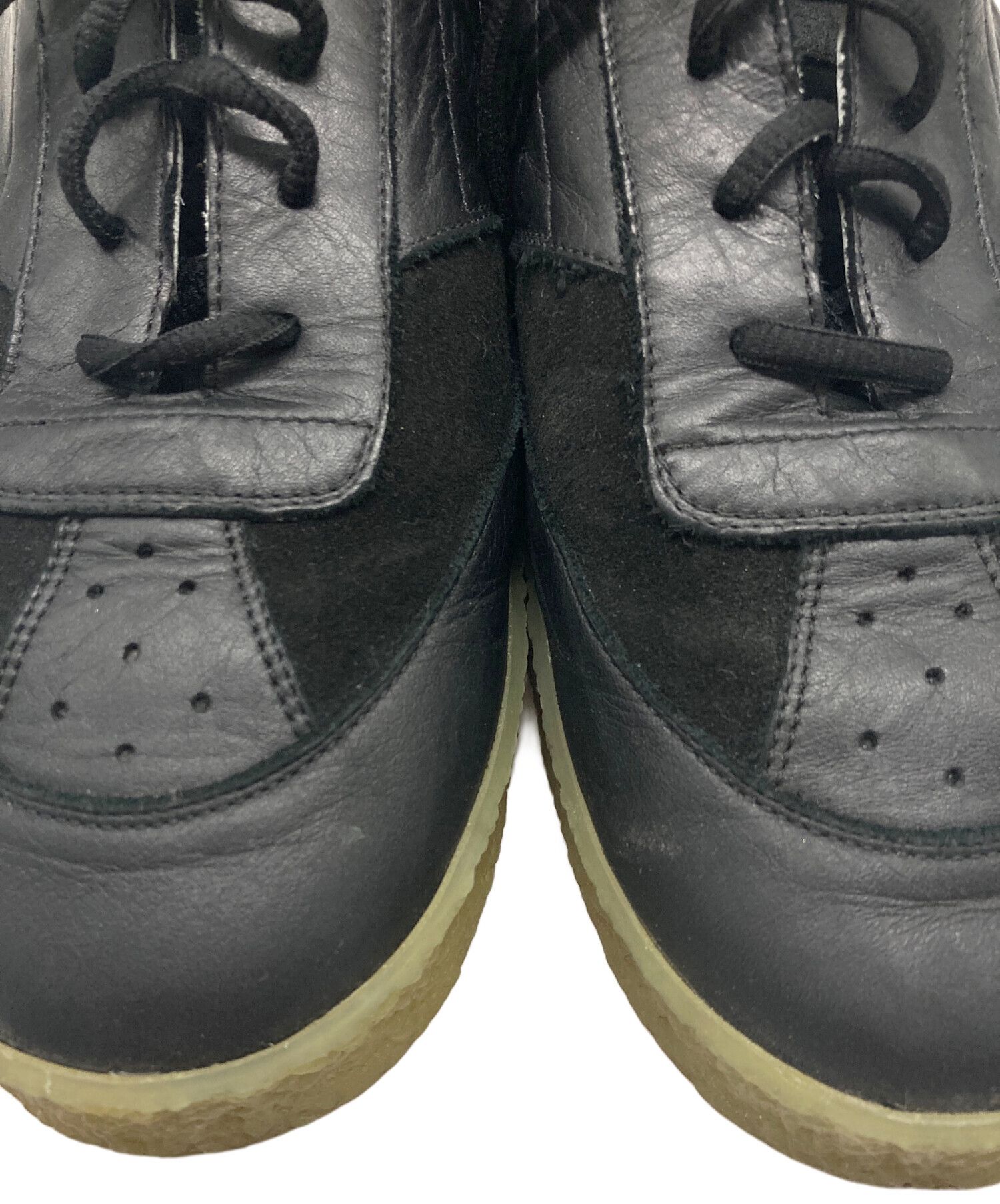 Maison Margiela MM6 Maison Margiela German Trainer Black 45 Size US 12 / EU 45 - 9 Thumbnail